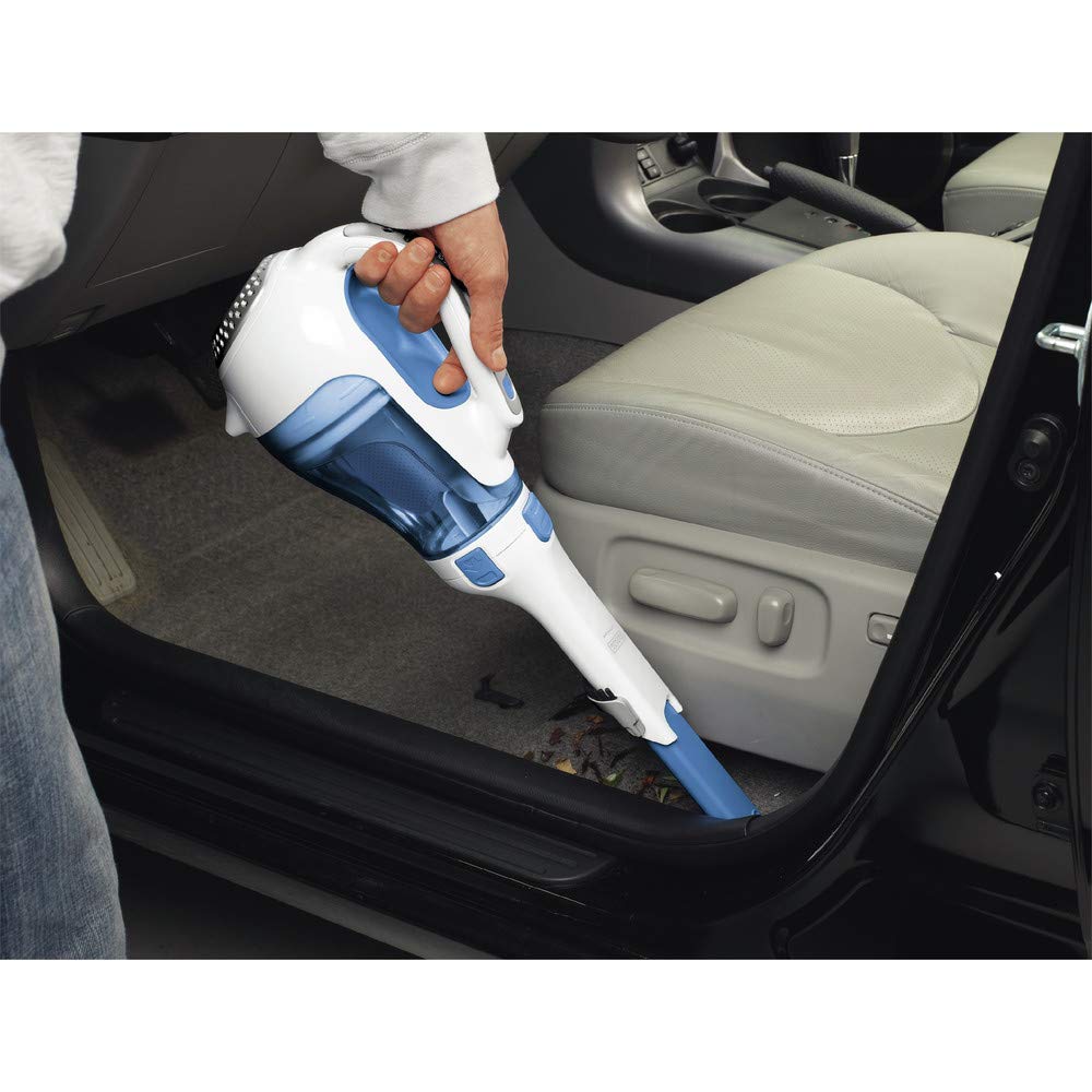 BLACK+DECKER dustbuster Handheld Vacuum, Cordless 10.8V, with Rotating and Extendable Nozzle (HHVI320JR02)