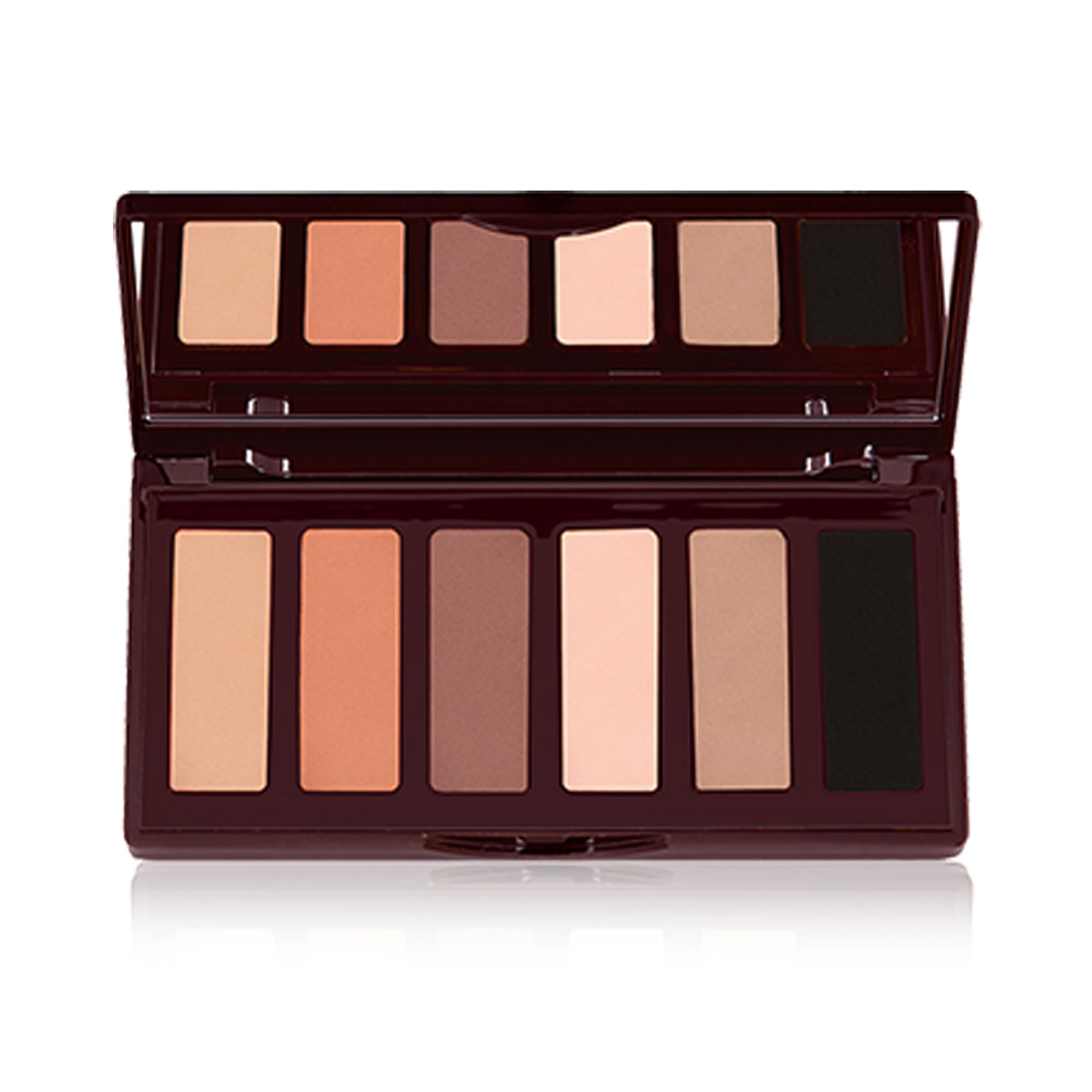 Charlotte Tilbury Super Nudes Easy Eye Eyeshadow Palette - Nude Matte Eyeshadow Palette with 6 Easy-to-Wear Shades for Effortless 90s Supermodel Smokey Eyes