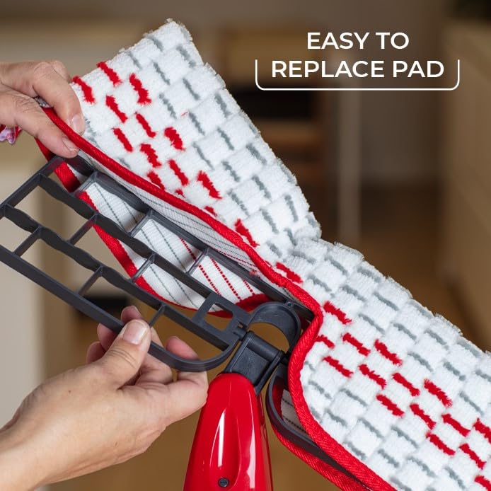 O-Cedar ProMist MAX Spray Mop Head Replacement | Machine Washable | Reusable | Microfiber Refill | Removes 99% of Bacteria