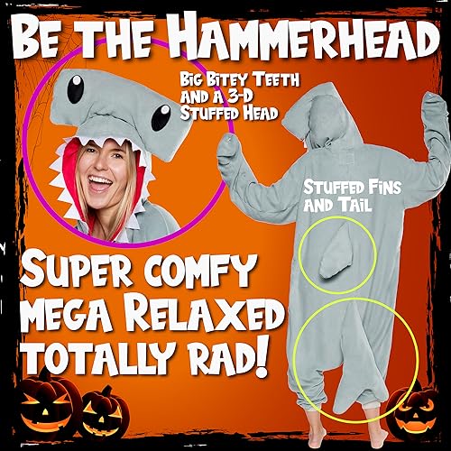 Funziez! Narwhal Costume -Adult Costume - One Piece Animal Pajama