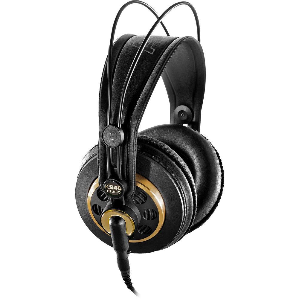 Roland V-8HD HDMI Video Switcher with AKG K-240 Studio Pro Headphones & 10-Pack Straps Bundle