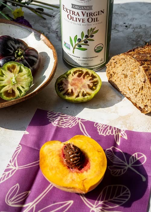 La Tourangelle, Organic Extra Virgin Olive Oil, Cold-Pressed High Antioxidant Picual Olives From Spain, 25.4 Fl Oz