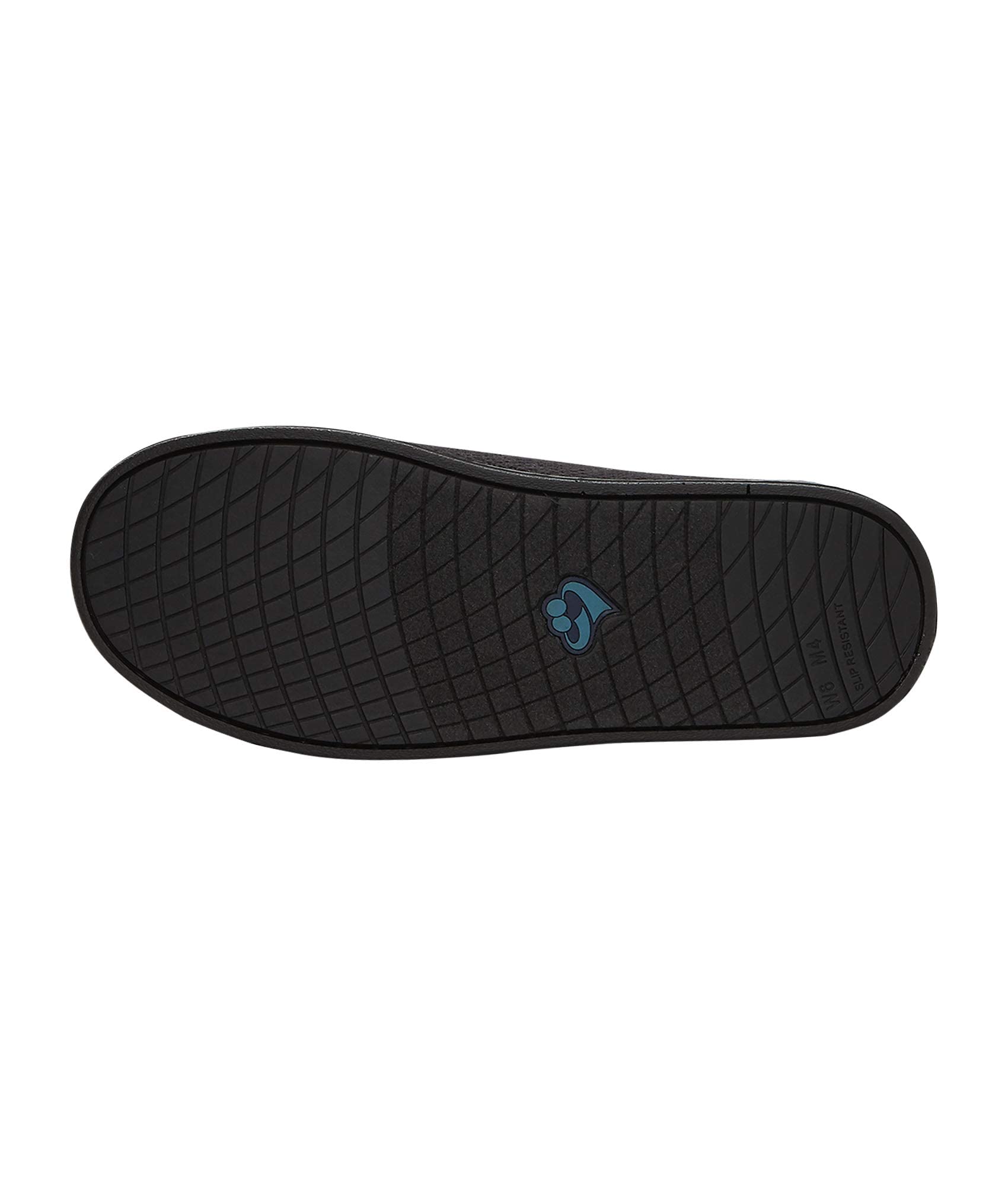 Silverts Womens Easy Closure Open Toed Sandals - Indoor & Outdoor Black/Black 8 B - Medium