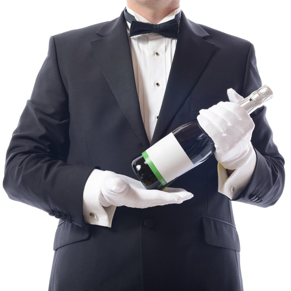 10Pairs White Cotton Gloves Large Size for Art handling Crafting Coin Jewelry Silver Inspection by LUCKY SLD