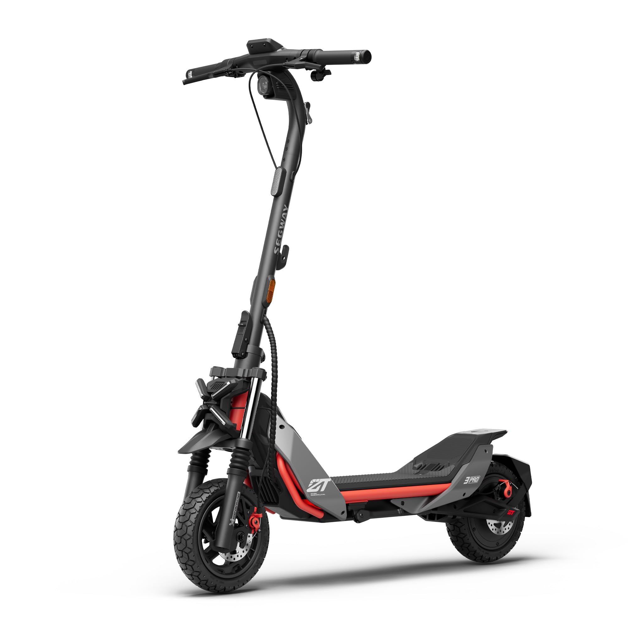 Segway ZT3 Pro Electric Scooter, Up to 24.9 MPH, 43.5-Mile Range, Dual Suspension, Flash Charge, 1600W Peak Motor, Off-Road Scooter for Adults UL Certified (UL2272/2271)