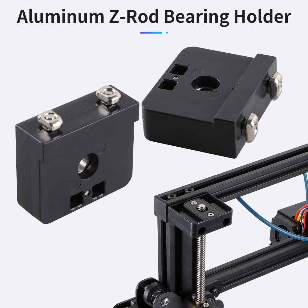 Creality 3D Official Printer Ender 3 Dual Z-axis Upgrade Kit with Lead Screw, Metal Power Supply Holder and Stepper Motor, 3D Printer Ugrades Kit for Ender 3, Ender 3 Pro, Ender 3 V2
