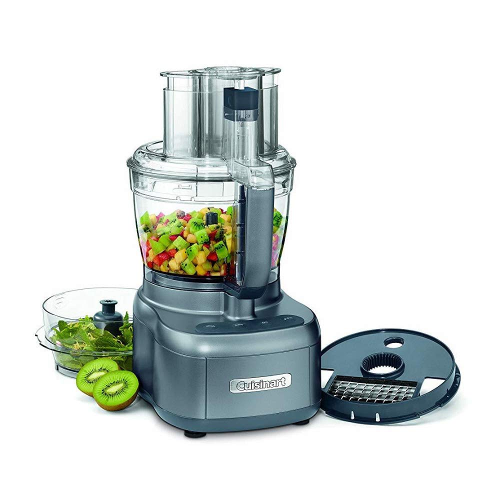 Cuisinart Elemental Small Food Processor, 13-Cup, Gunmetal