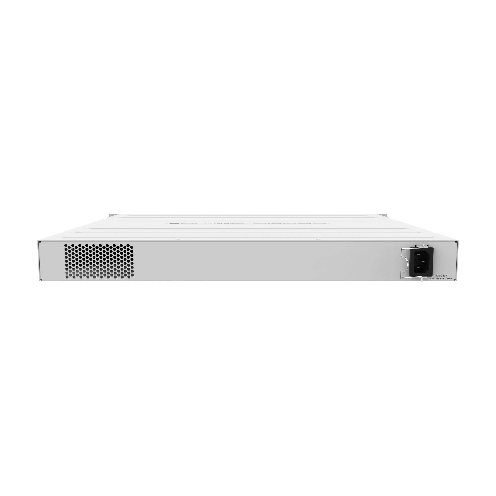 MikroTik CRS354-48P-4S+2Q+RM Switch has 48 x 1G RJ45 Ports and 4 x 10G SFP+ Ports. 2 x 40G QSFP+ Ports for Extremely Fast Fiber Connections or Linking with Other 40 Gbps Devices