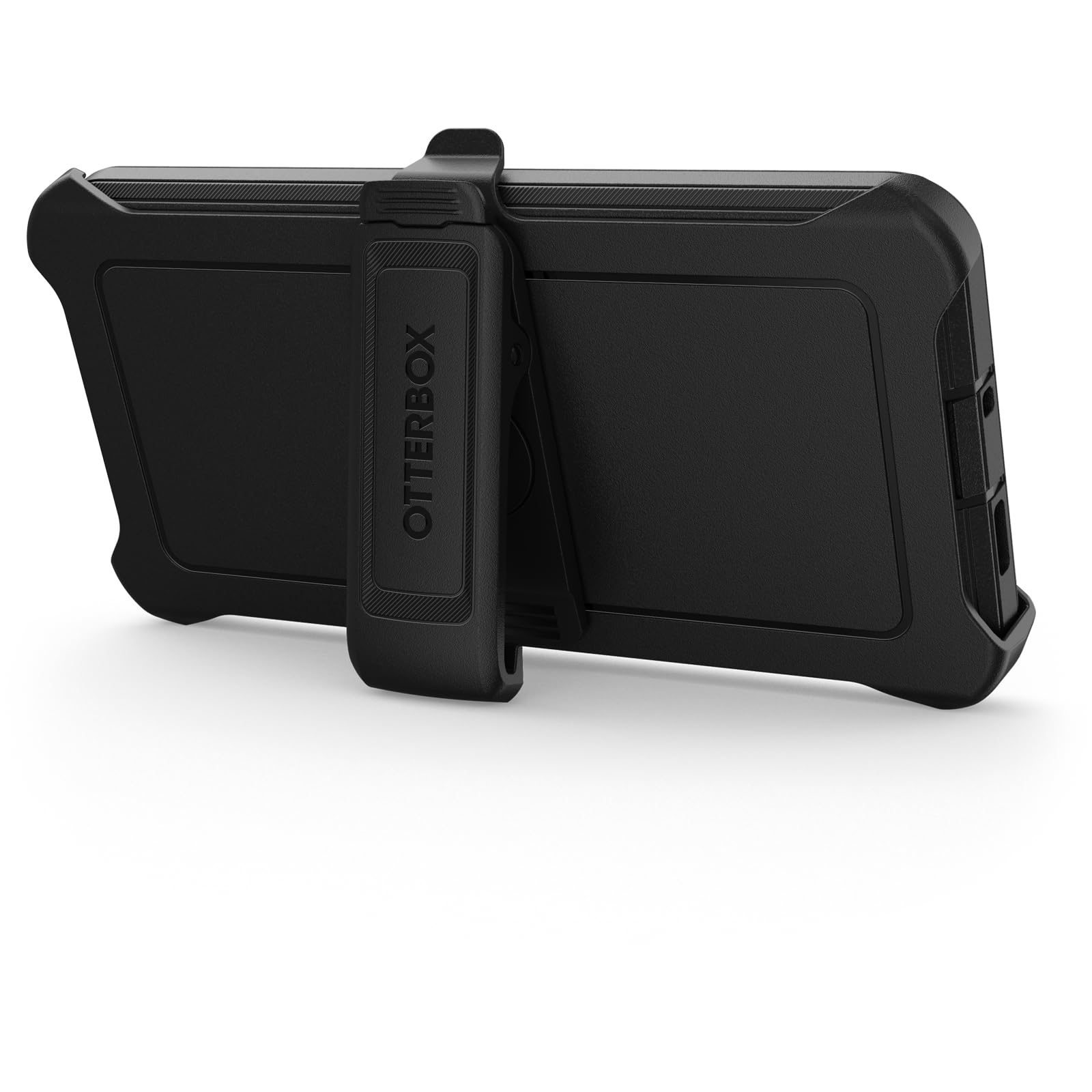 OtterBox Samsung Galaxy S24+ Defender Series Case - Single Unit Ships in Polybag, Ideal for Business Customers - Black, Rugged & Durable, with Port Protection, Includes Holster Clip Kickstand