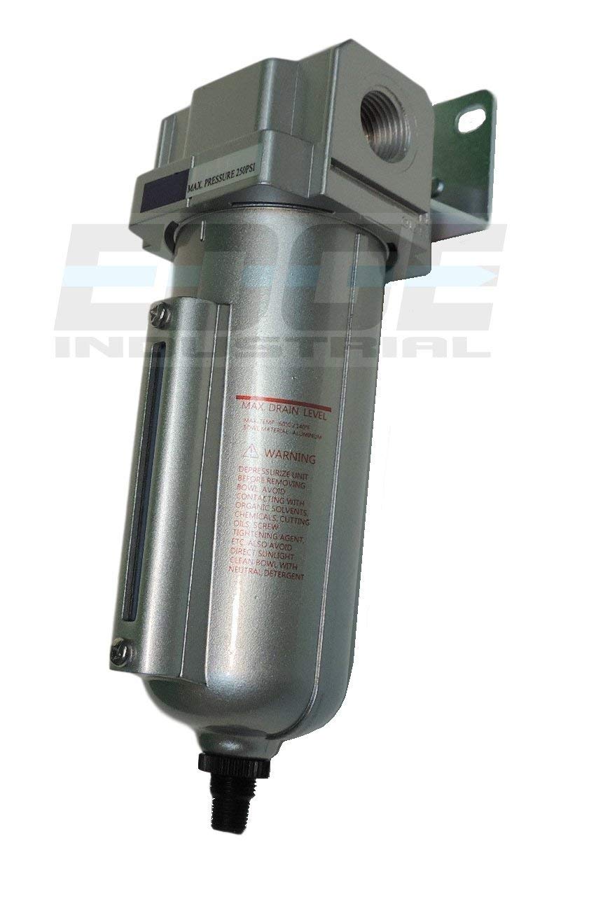 THB 1/2" Heavy Duty Particulate Filter Moisture Trap Water seperator w/Auto Automatic Drain