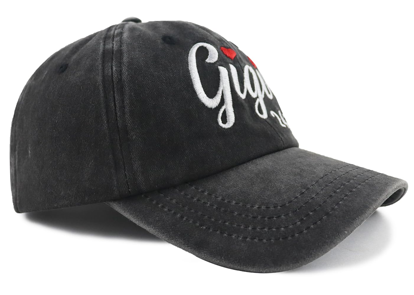 Funny Gigi Gifts for Grandma Mom Mama Grandmother, Embroidery Adjustable Vintage Retirement Gigi Baseball Hats, Best Ever Nana Mimi Caps, Christmas Birthday Gifts for Women Black