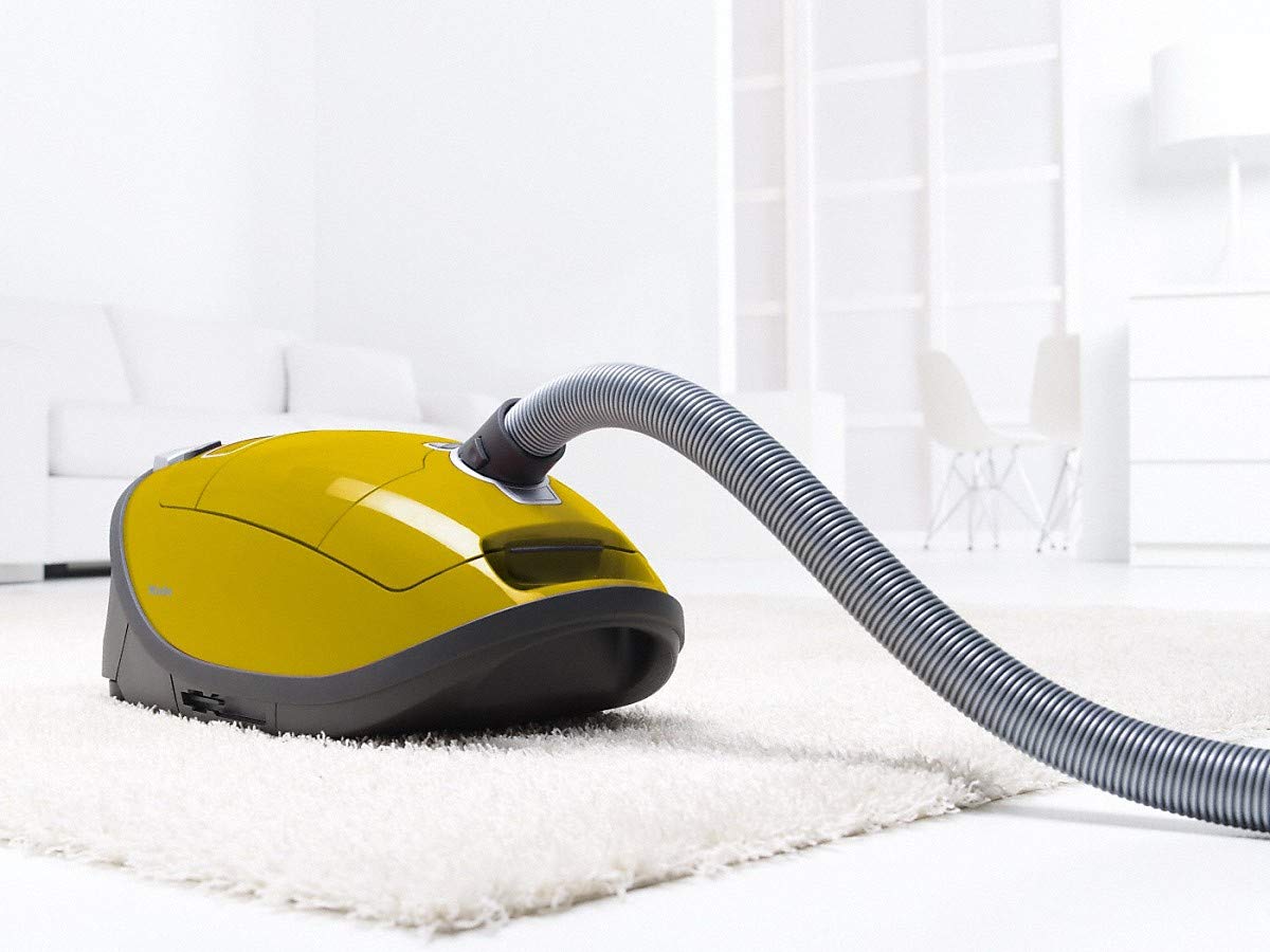 Miele Complete C3 Calima Canister HEPA Vacuum Cleaner + STB 305-3 Turbobrush Bundle - Includes Performance Pack 16 Type GN AirClean Genuine FilterBags + Genuine AH50 HEPA Filter