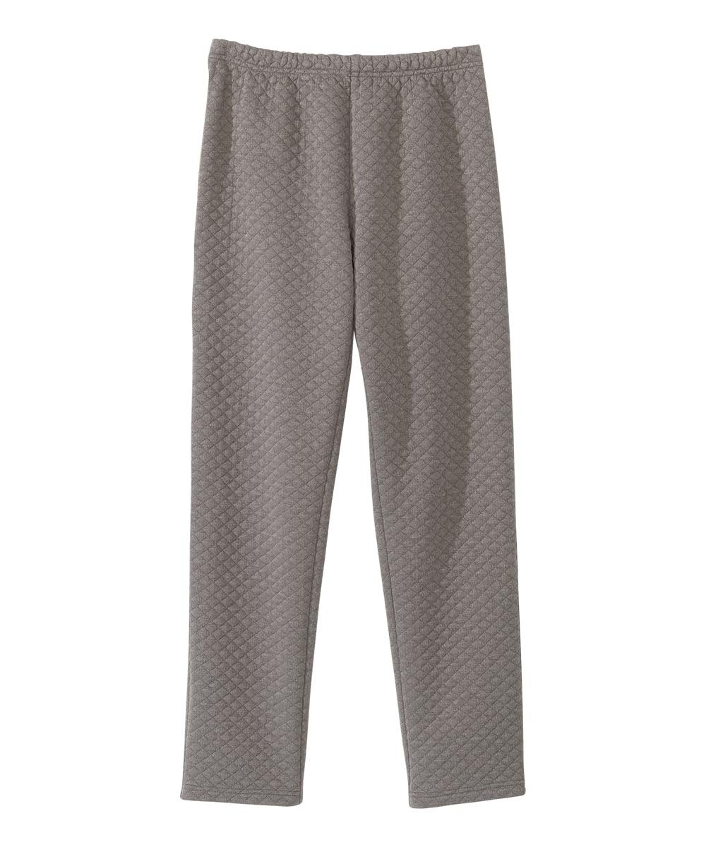 Women’s Assisted Dressing Adaptive Open-Back Tracksuit Pants - Heathered Gray MED