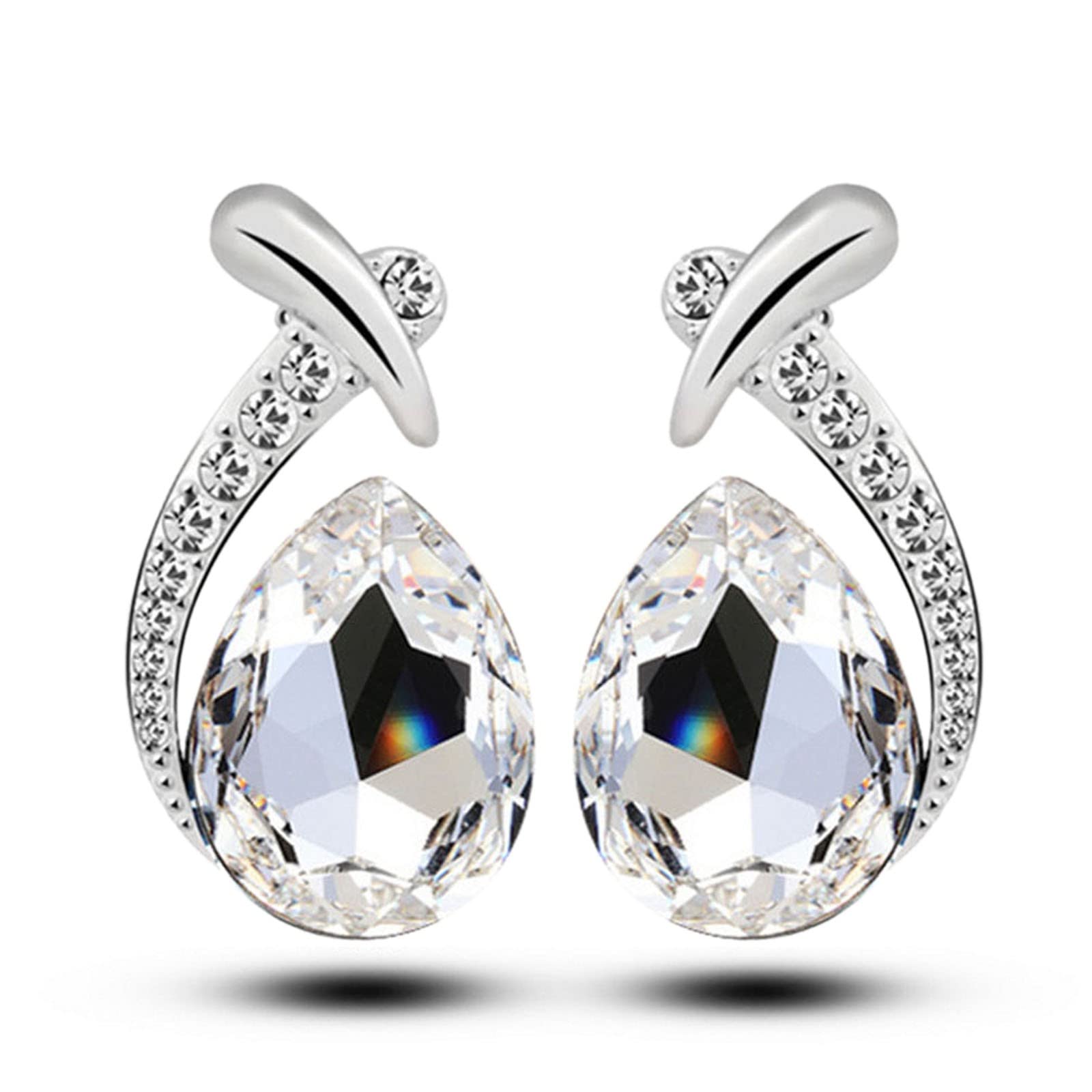 Amazon Haul Store Clearance Amazon Outlet Sales Clearance Colourful Sparkling 925 Sterling Silver Blue Pearl Handmade Earrings For Women Deals Lightning Of Today Prime Amazon Haul Items