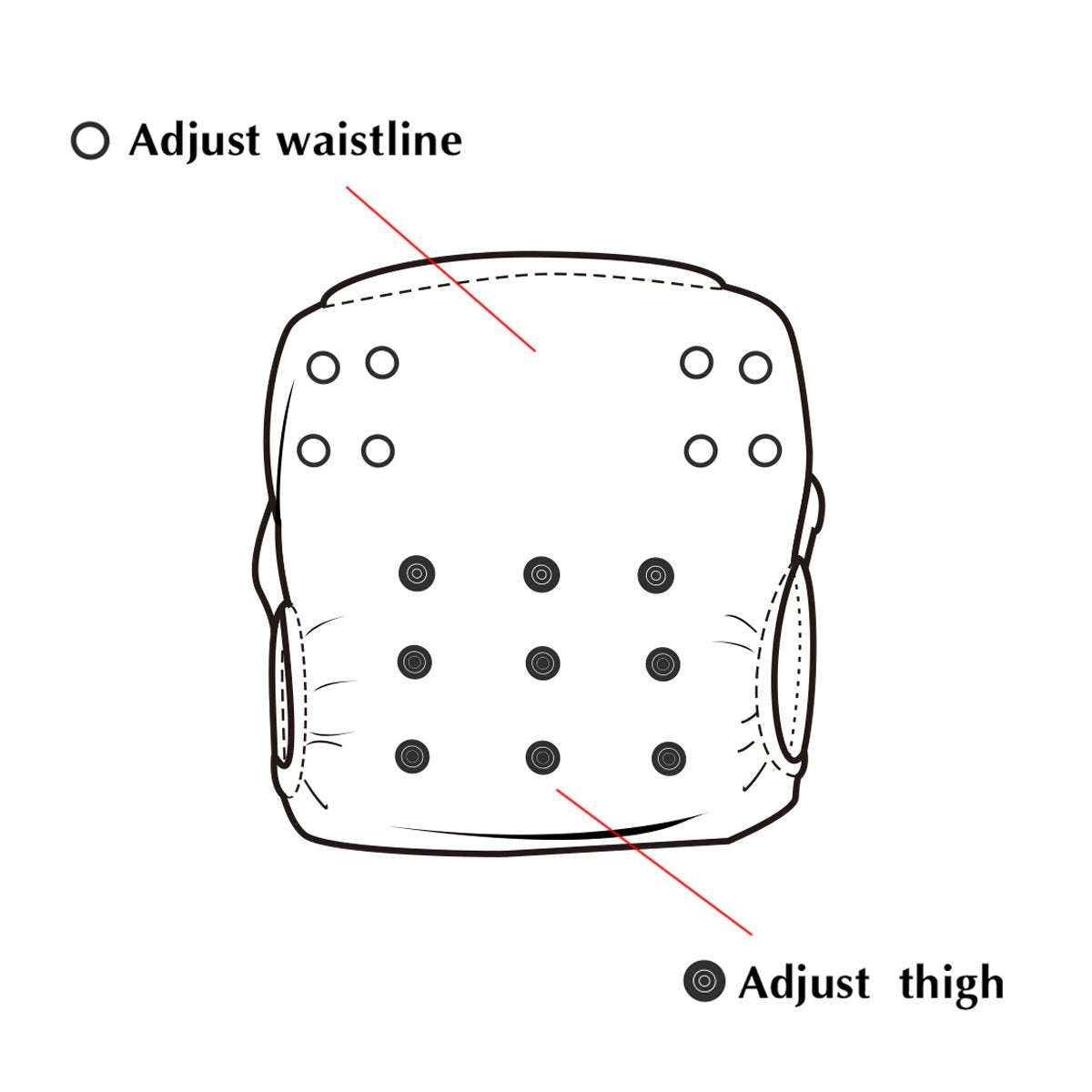 Alva Baby Swim Diapers 3pcs Reuseable Washable & Adjustable for Swimming Lesson & 0-2 Years Baby Boy Girl 3SWY01