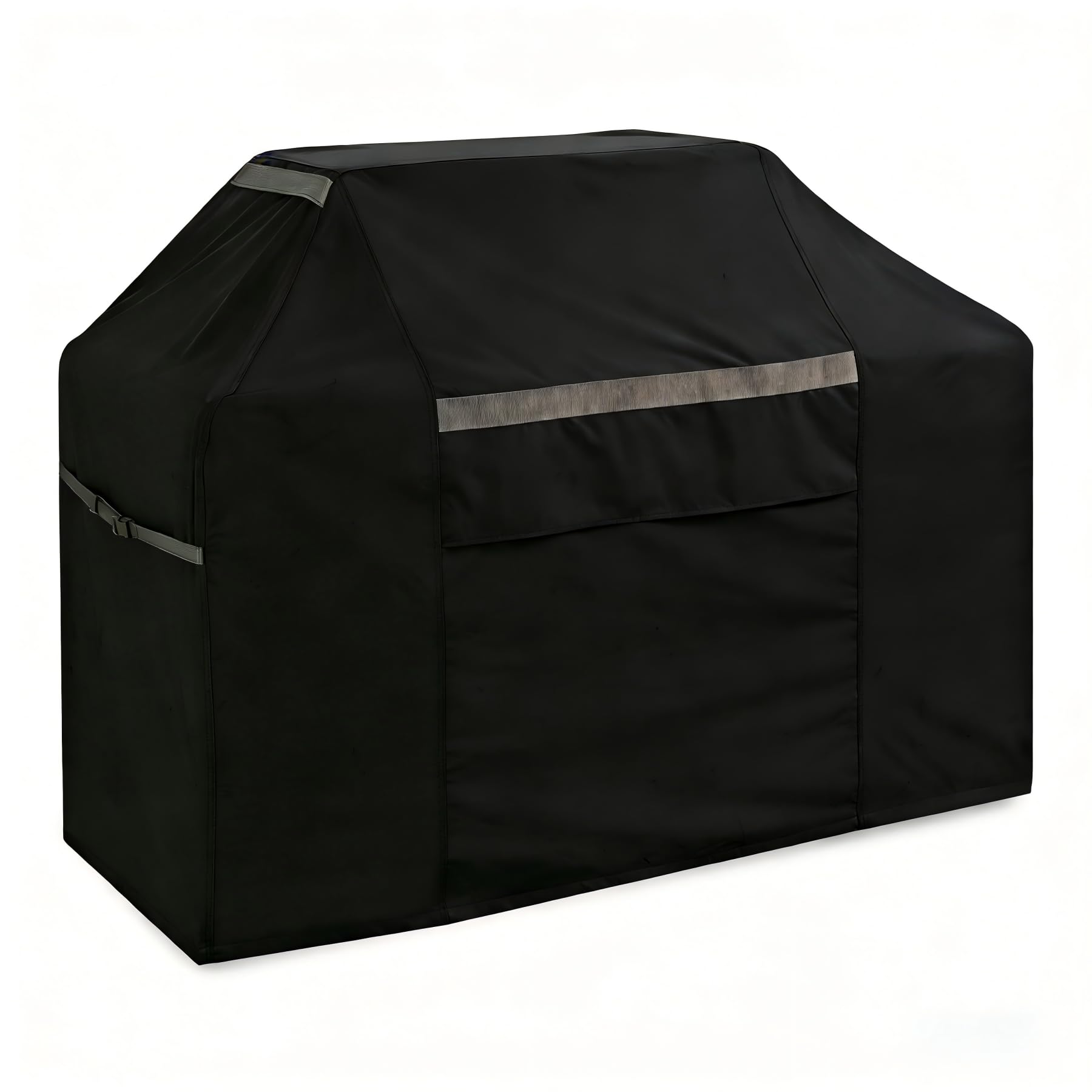 PATIOASIS 600D Heavy Duty Flat Top Grill Cover for Blackstone 4 Burner - 67" x 27" x 48", Waterproof UV & Fade Resistant Outdoor BBQ Cover,Black