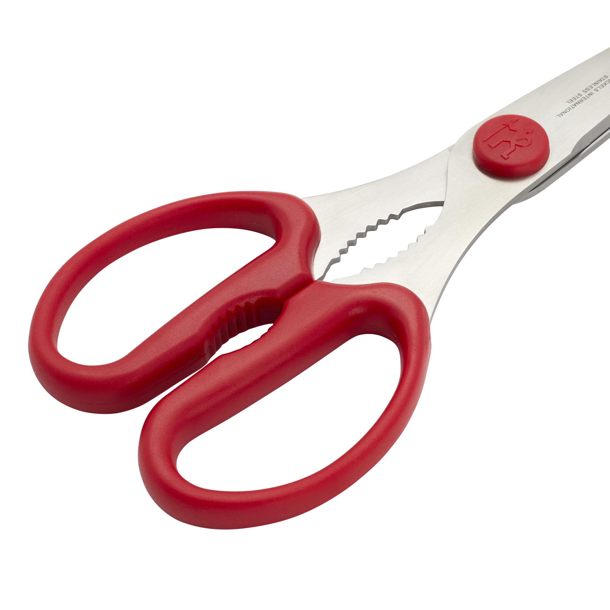 Henckels Carbon Steel Kitchen Shears - Red