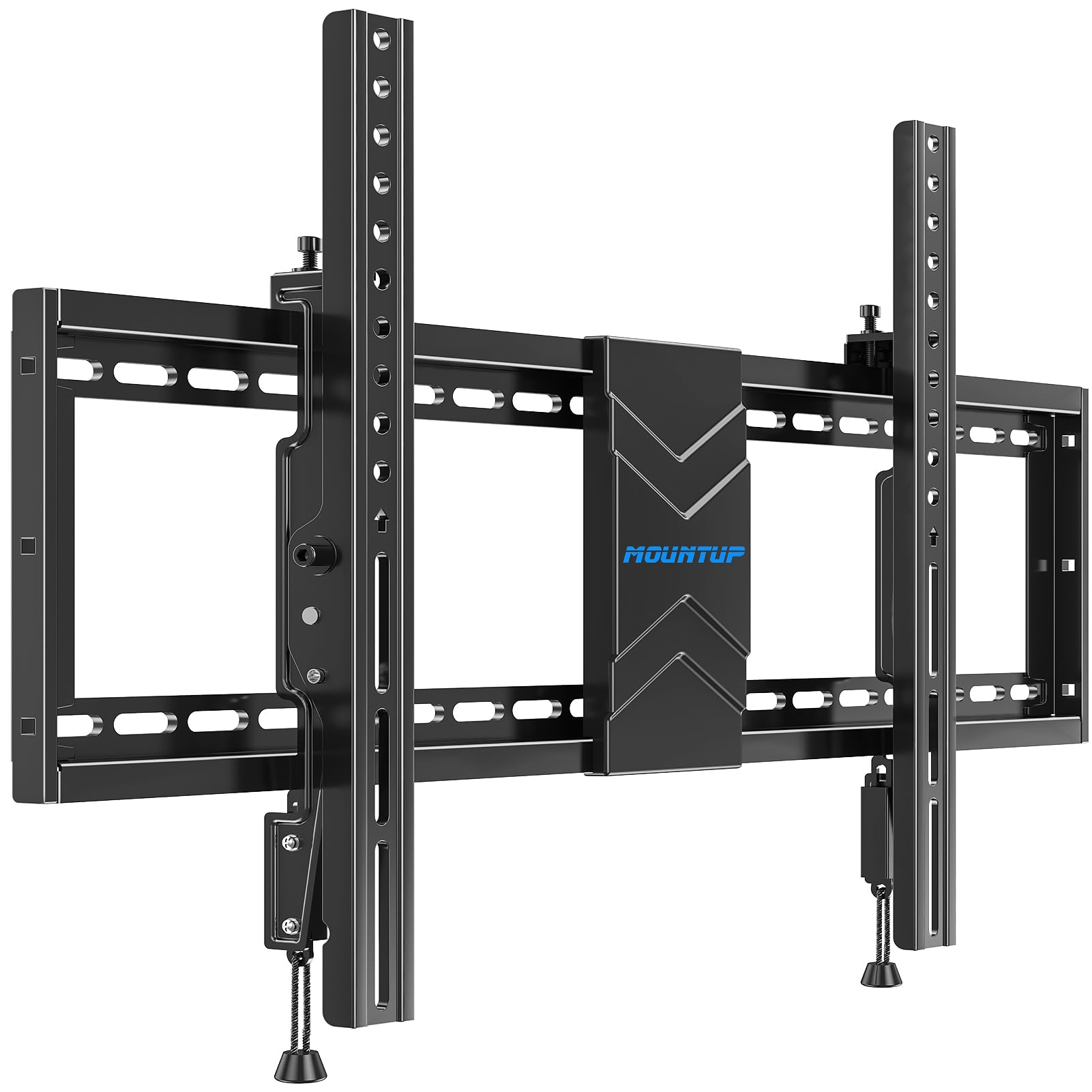 MOUNTUP Tilting TV Wall Mount Bracket for Most 37-75 Inch TV up to 99 LBS, Low Profile Tilt TV Wall Mount Max Vesa 600 x 400mm, Quick Lock and Release to Mount on 16", 18", 24" Stud
