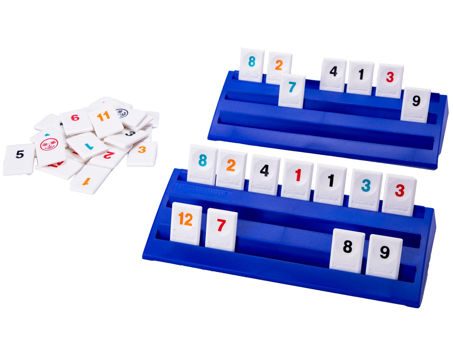 Pressman Rummikub - The Original Rummy Tile Game | Exciting Family Game of Strategy and Luck | Promotes STEM Skills | For Kids, Teens, Adults | 2-4 Players, Ages 8+