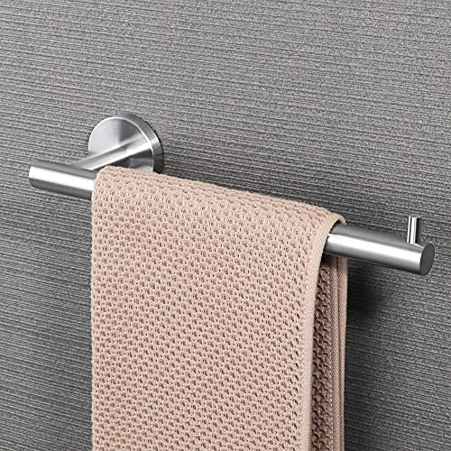 Alise Hand Towel Holder Towel Ring for Bathroom Lavatory,Wall Mount Towel Bar Towel Hanger SUS304 Stainless Steel Towel Rack Storage,Brushed Gold GYT6280-G
