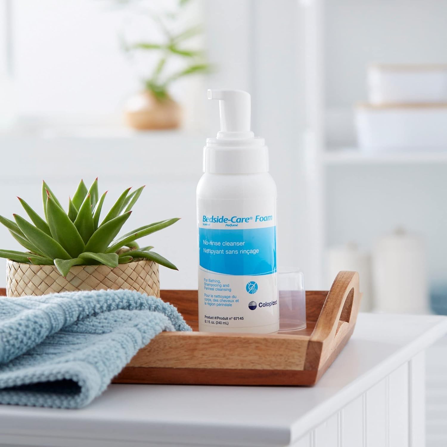 Coloplast Bedside-Care Rinse-Free Shampoo&Body Wash Scented 8.1 oz. 67145 1 Each
