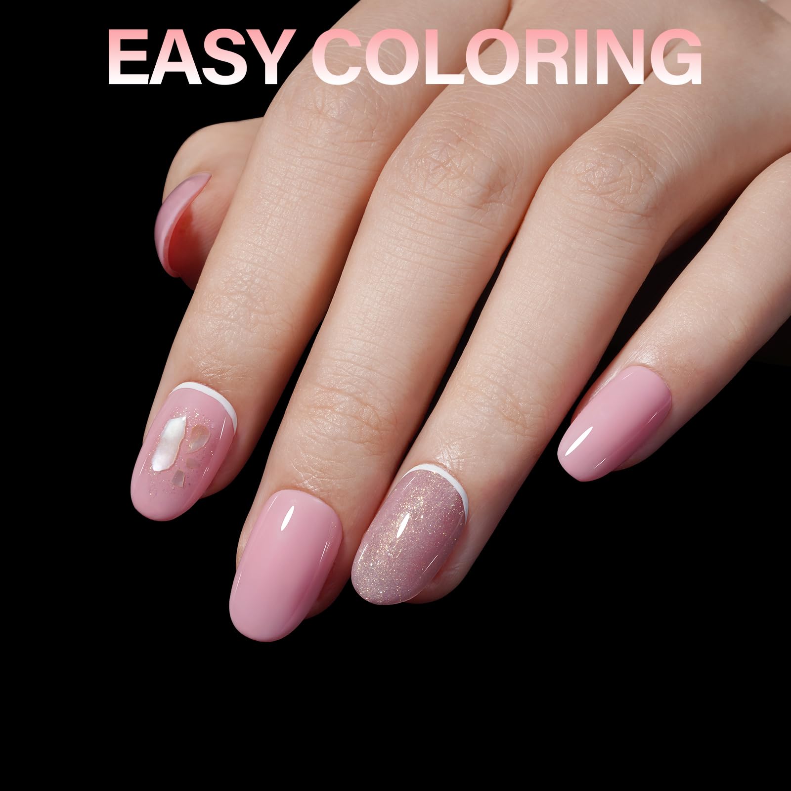 AILLSA Short Oval Nail Tips 450PCS Matte Full cover Nails Tips Soft Gel Clear No Need Filed Press on False Nail Tips Pre-Shaped for Nail Extension Fake Nail Tips Manicure 15 Sizes