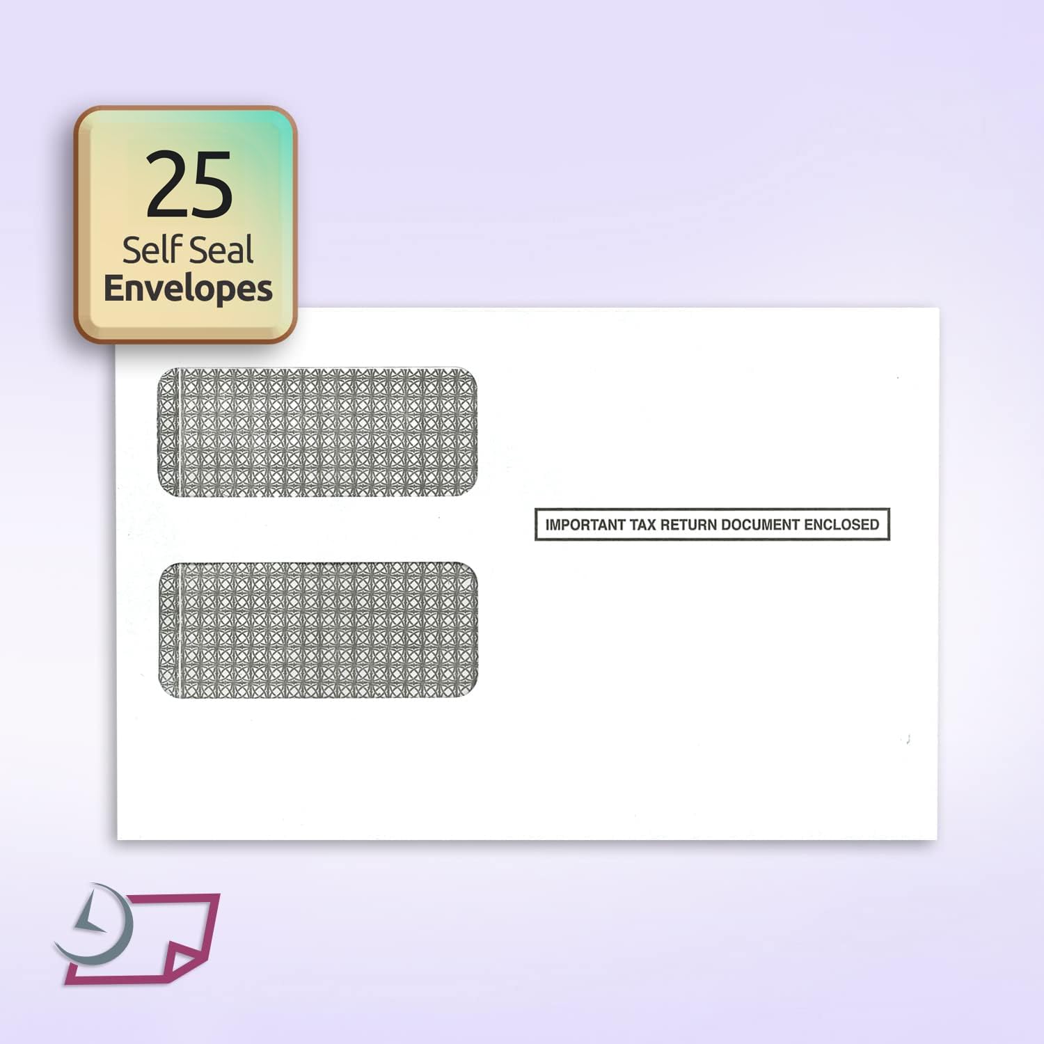 W2 Forms for 2024, 4 Part Tax Forms, Laser Ink/Jet Forms for QuickBooks and Accounting Software (Set of 25 with Self Seal Envelopes)