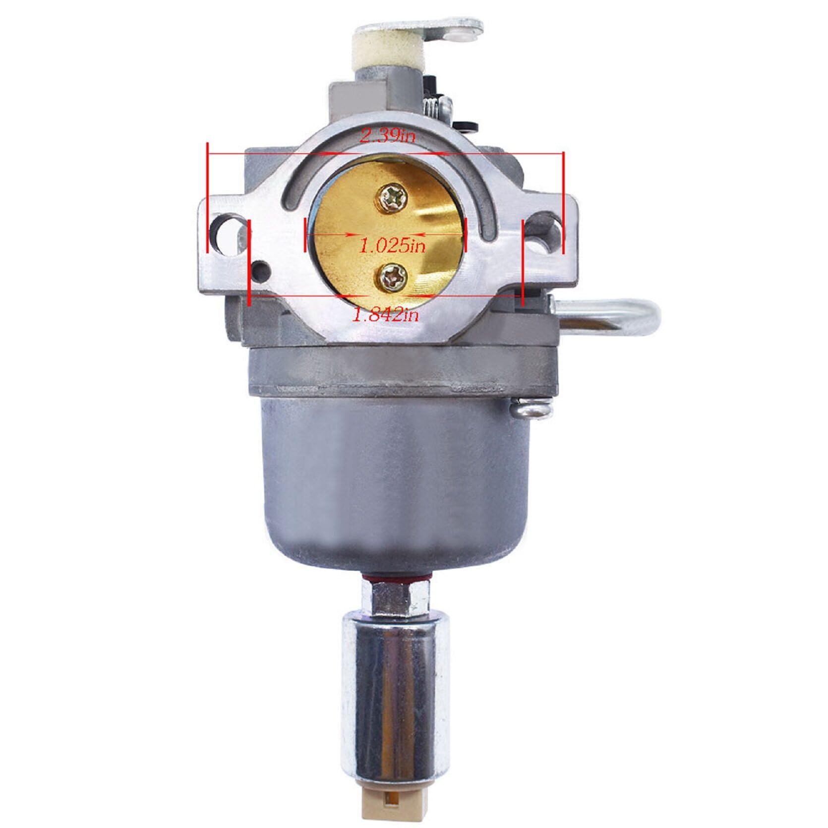 TINVHY 591731 594593 Carburetor Replacement for 594593 591731 796109 796078 590400 31H777 31A707 31A777 for Nikki 21B000 21B807 Engine Engine 14.5-21HP -31H777 Carburetor