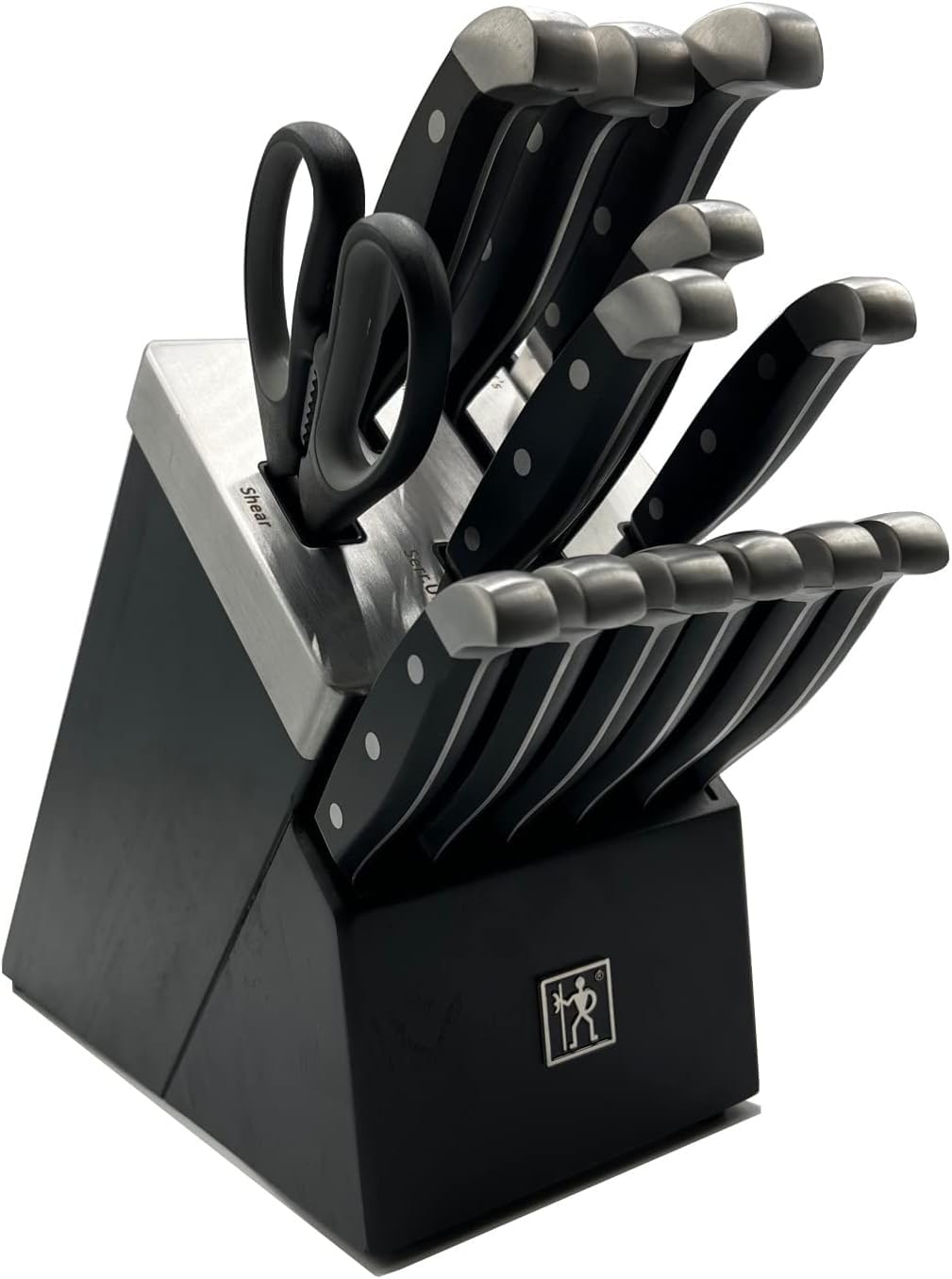 HENCKELS Statement Razor-Sharp 14-pc Self-Sharpening Knife Block Set, German Engineered Informed by 100+ Years of Mastery