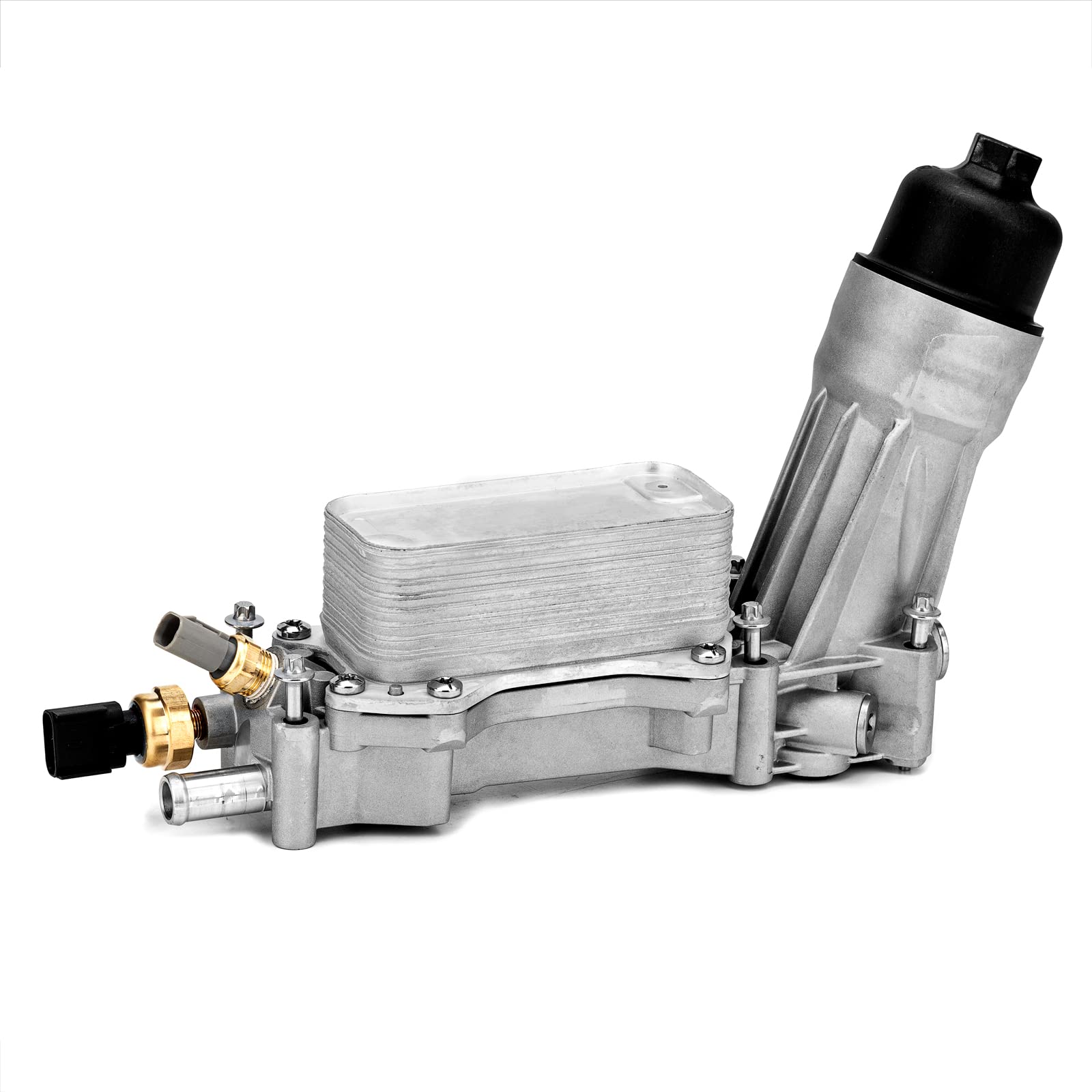 926-959 Engine Oil Cooler & Oil Filter Housing Adapter Assembly with Gaskets Sensor Kit 5184294AE 68105583AF Replacement for Chrysler 200 300 Dodge Ram Avenger Challenger Journey Caravan Wrangler