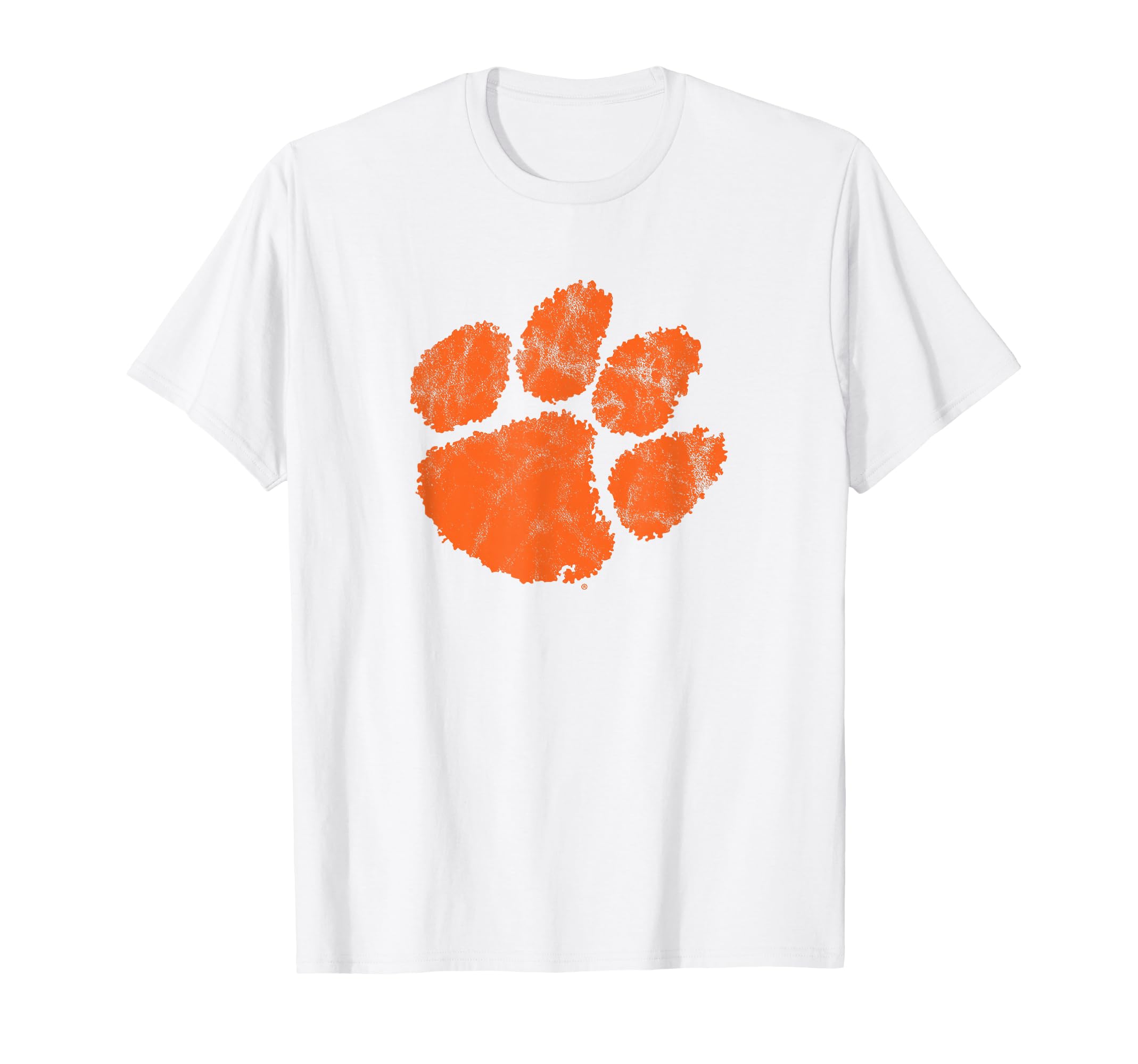 Clemson University Tigers Distressed Primary Logo T-Shirt
