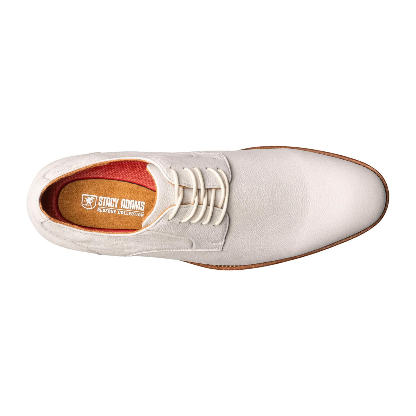 Stacy Adams Men's Preston Lace Up Oxford, ICE, 10.5
