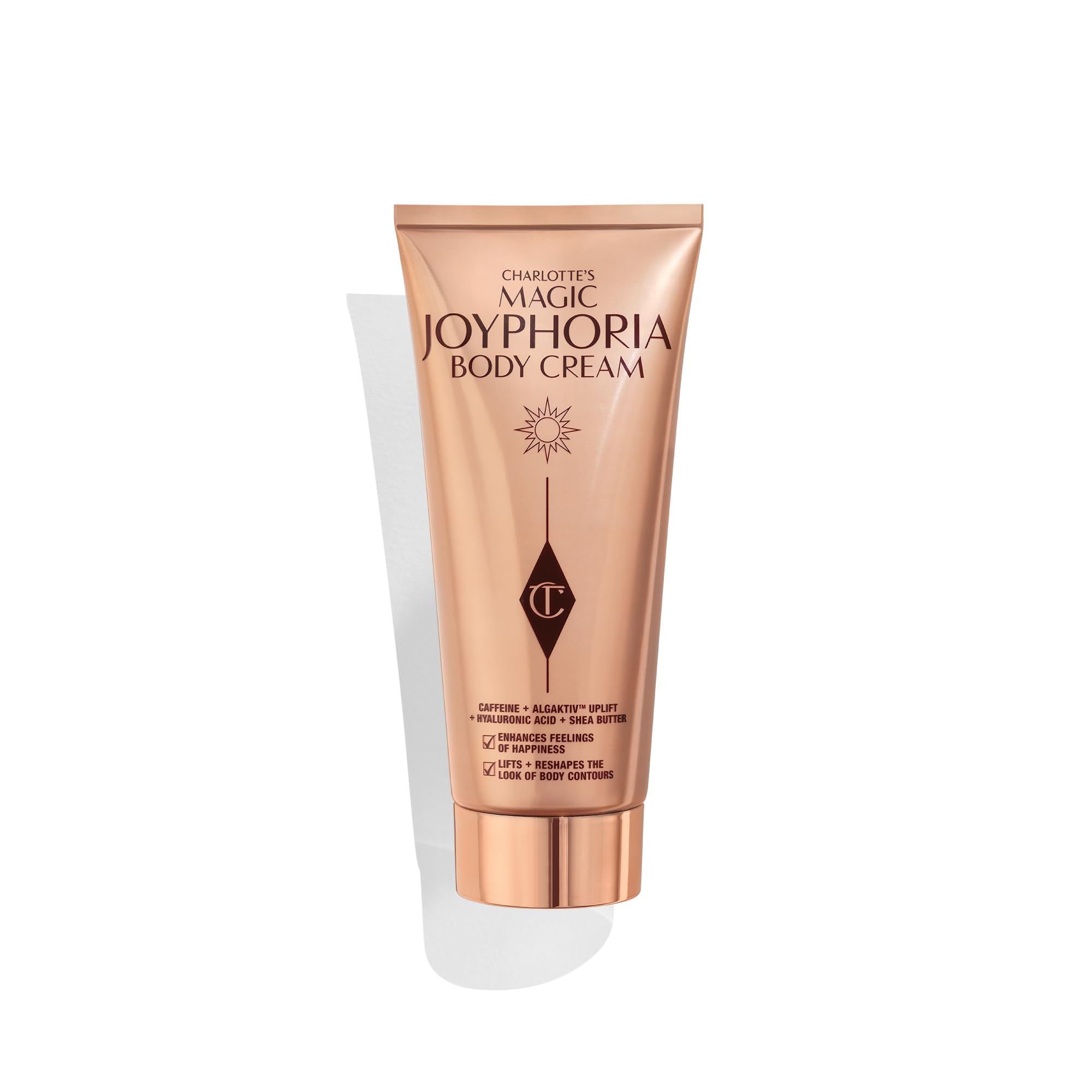 Charlotte Tilbury Magic Joyphoria Body Cream - Hydrating & Firming Body Lotion with a Warm, Floral & Vanilla Scent - Helps Reduce the Appearance of Cellulite (200ml)