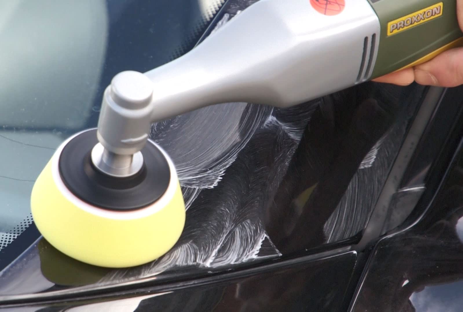 PROXXON Angle Polisher WP/E, 38660, Yellow/Green/Black, 0.5 Liters