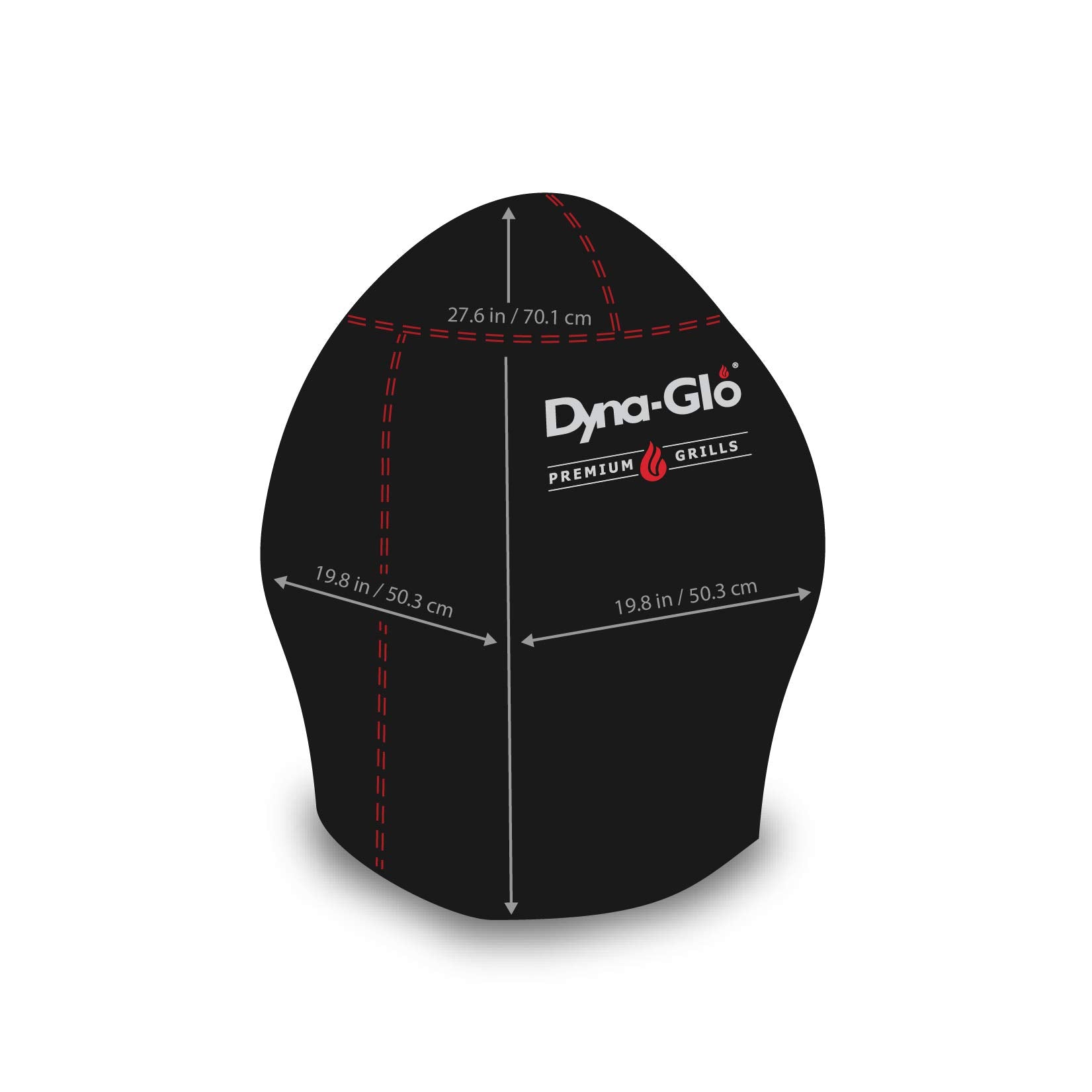 GHP Group DG376CSC Compact Charcoal Smoker Grill Cover