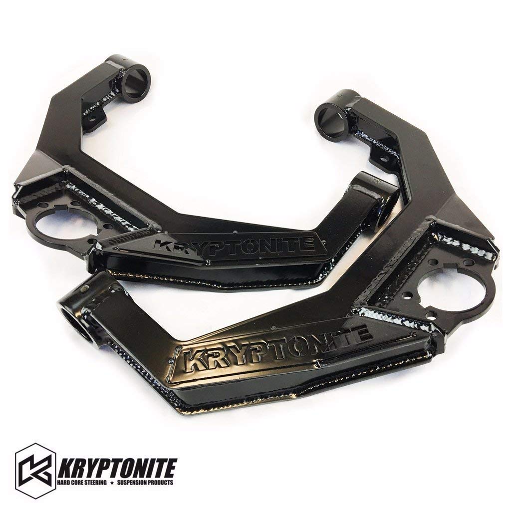 Kryptonite Upper Control Arm Kit For 2001-2010 Chevy GMC 2500HD 3500HD Pickup