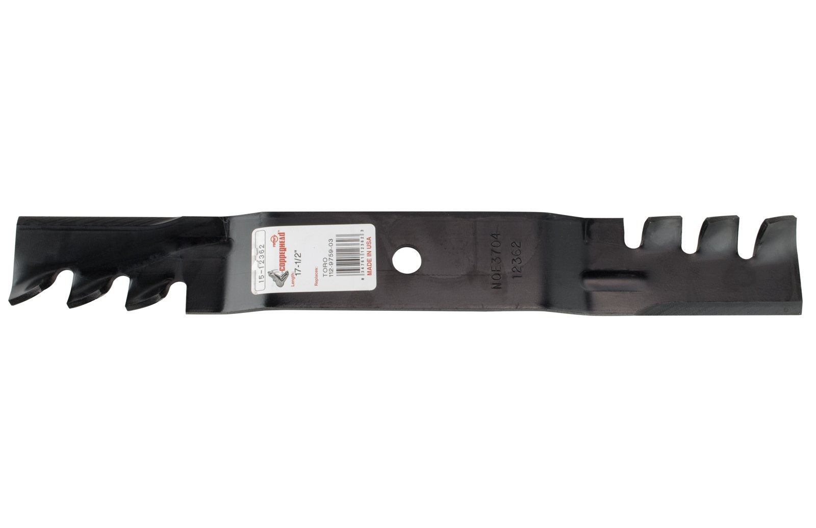 3 Rotary Copperhead Toothed Mulching Mower Blades Fit Toro Timecutter Z 5000 Series 50 Deck 112-9759-03 110-6837-03