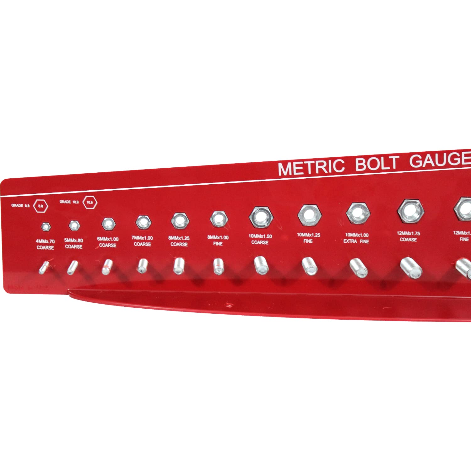 SAE and Metric Bolt Gauges Check a Thread Nut Fastener Size