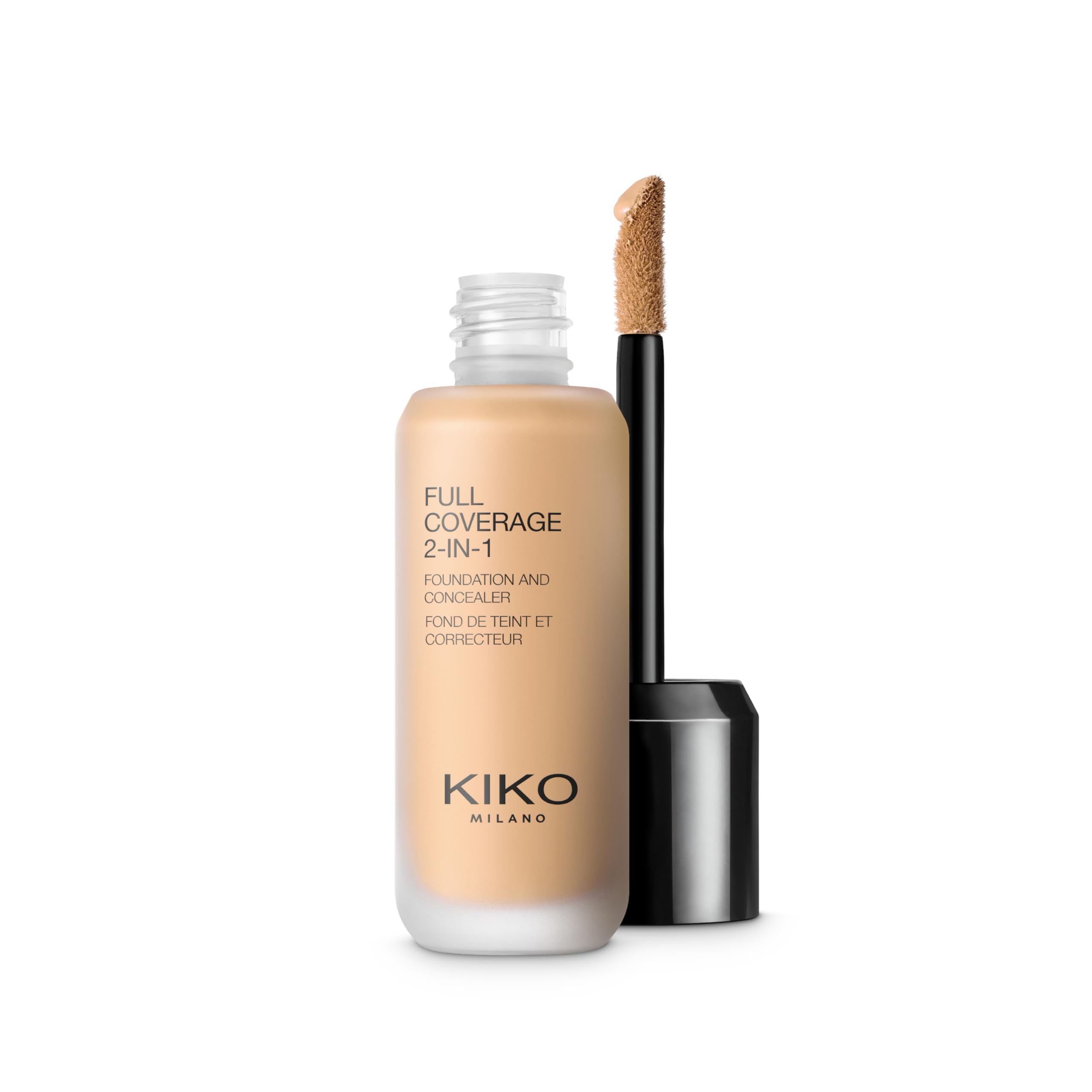 KIKO Milano Full Coverage 2-in-1 Foundation & Concealer, N35 | 2 in 1 Foundation And Concealer, Superior Coverage