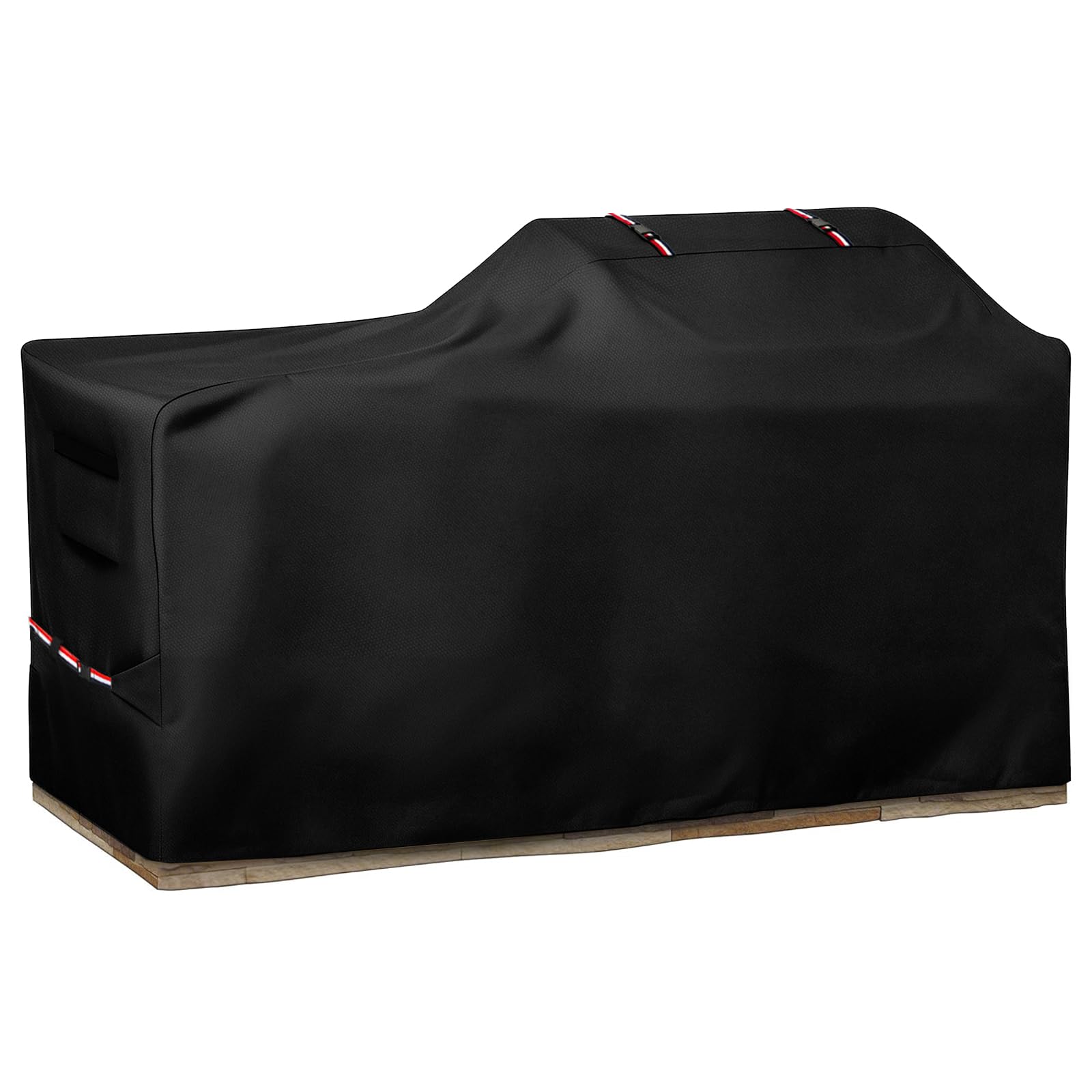 Wavecover 86 Inch Island Grill Cover – 600D Heavy Duty Waterproof, All-Weather Protection Extra Large Cover for Island BBQ with Left/Right Grill Head, Outdoor Grill & BBQ Cover