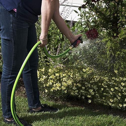 Kink Control Plus Water Hose 25ft - High Burst Strength and Superior Flexibility Garden Hoses, Outdoor Hose with Kink Resistance, Triple Frame Technology, Made in USA.