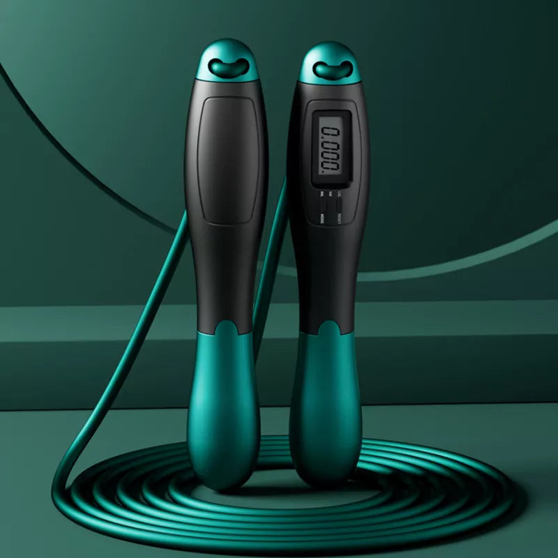 Adjustable Cordless Jump Rope with Electronic Counter