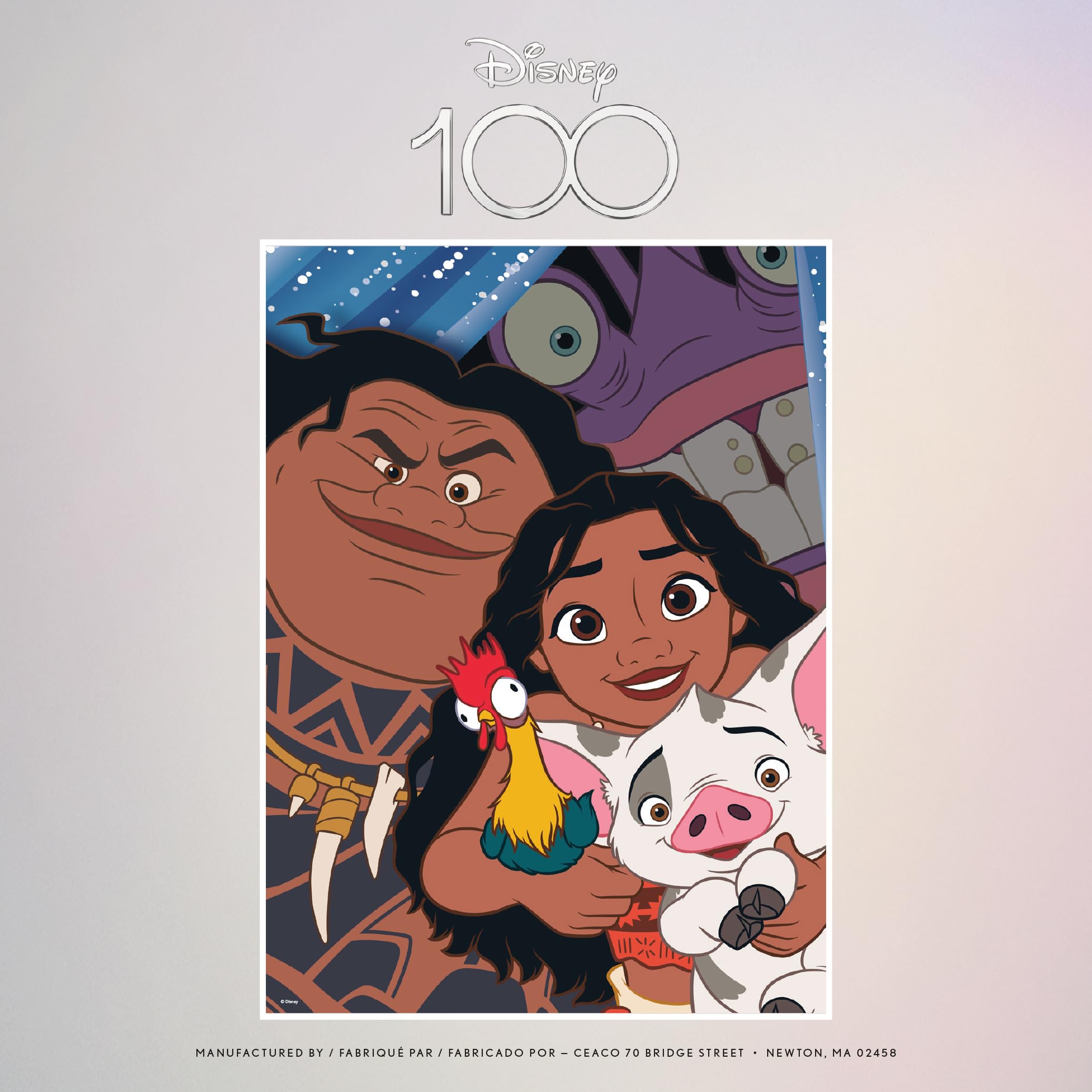 Ceaco - Disney's 100th Anniversary - Moana - Selfies - 200 Piece Jigsaw Puzzle