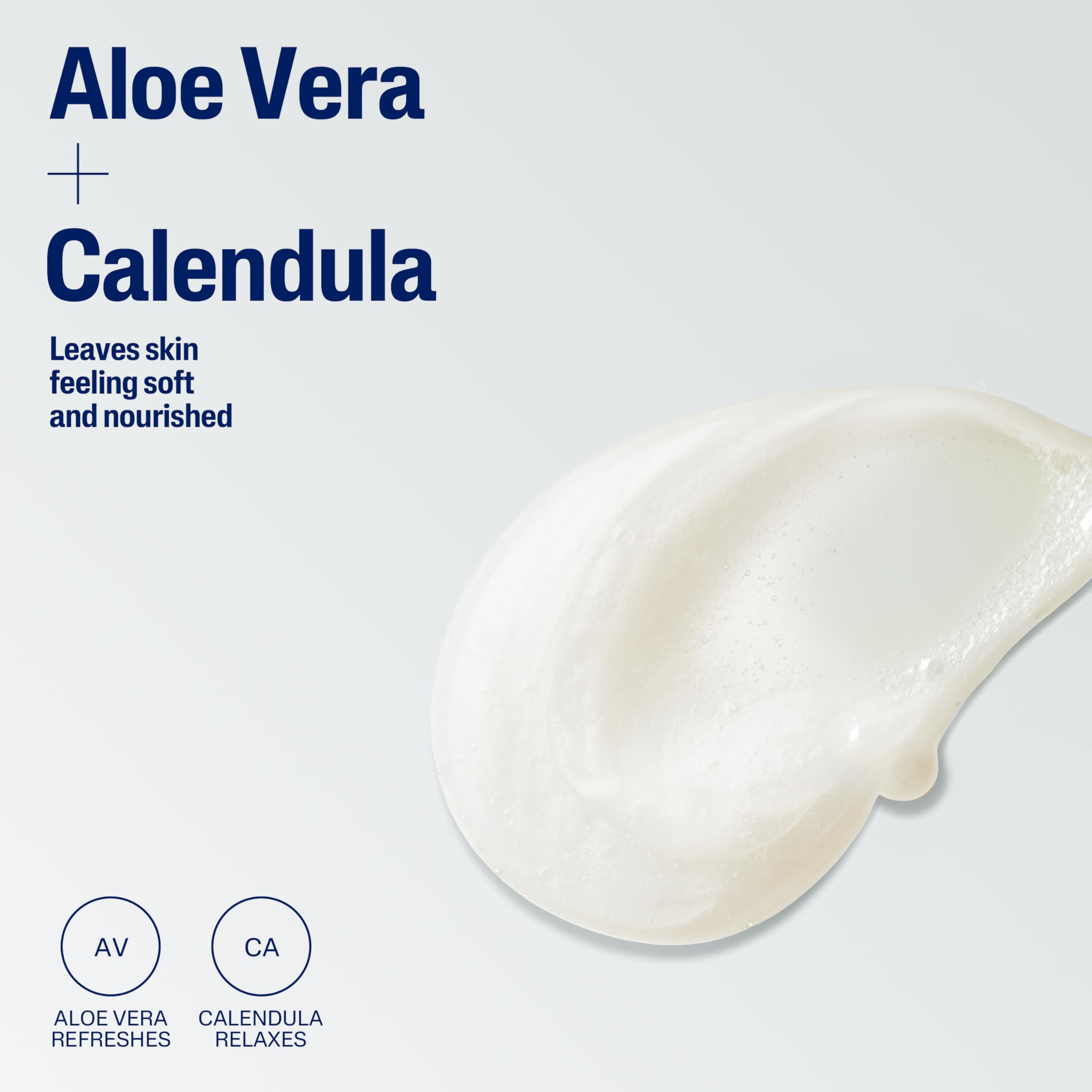 Cetaphil Ultra Gentle Refreshing Body Wash, For Dry to Normal, Sensitive Skin, 16.9oz, with Aloe Vera, Calendula, Vitamin B5, Hypoallergenic, Fragrance Free, Dermatologist Tested