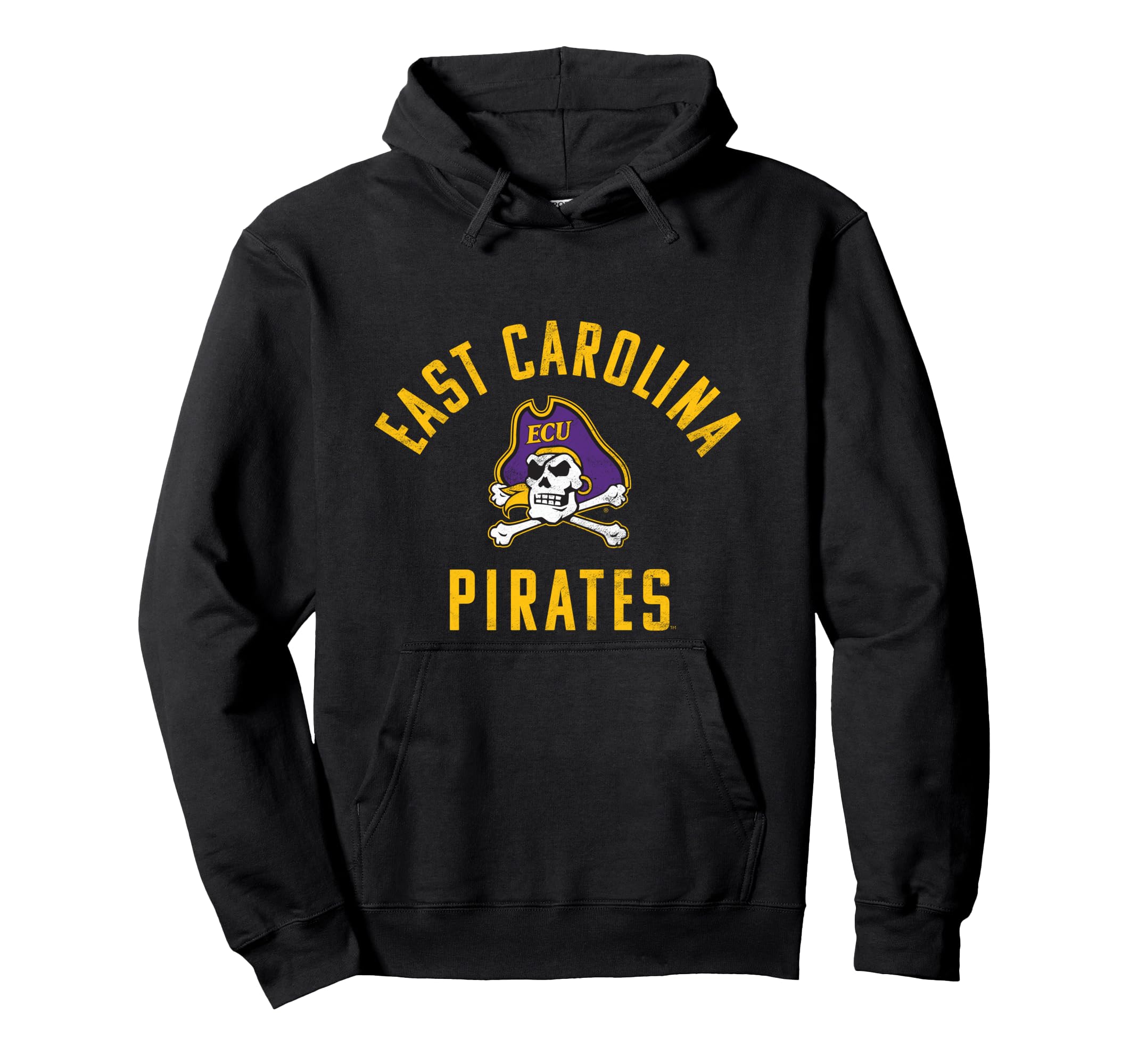 East Carolina University ECU Pirates Large Pullover Hoodie