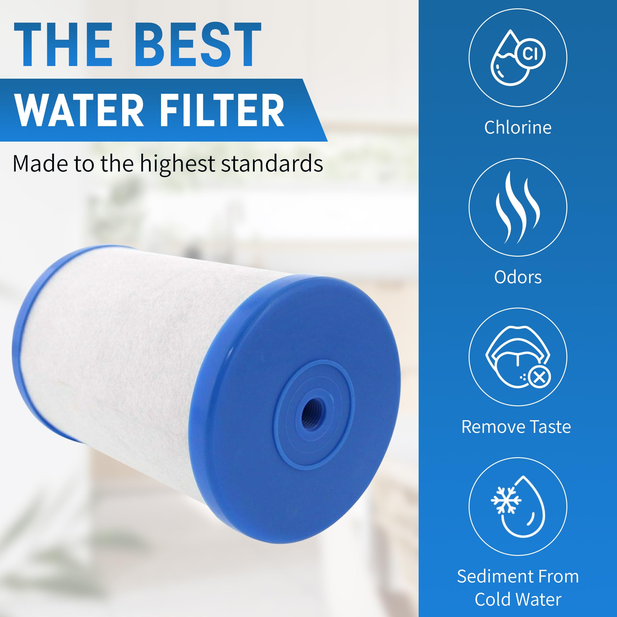 CFS COMPLETE FILTRATION SERVICES EST.2006 Compatible Fit Frescapure 4000 4500 5000 6000 Water Filter Replacement