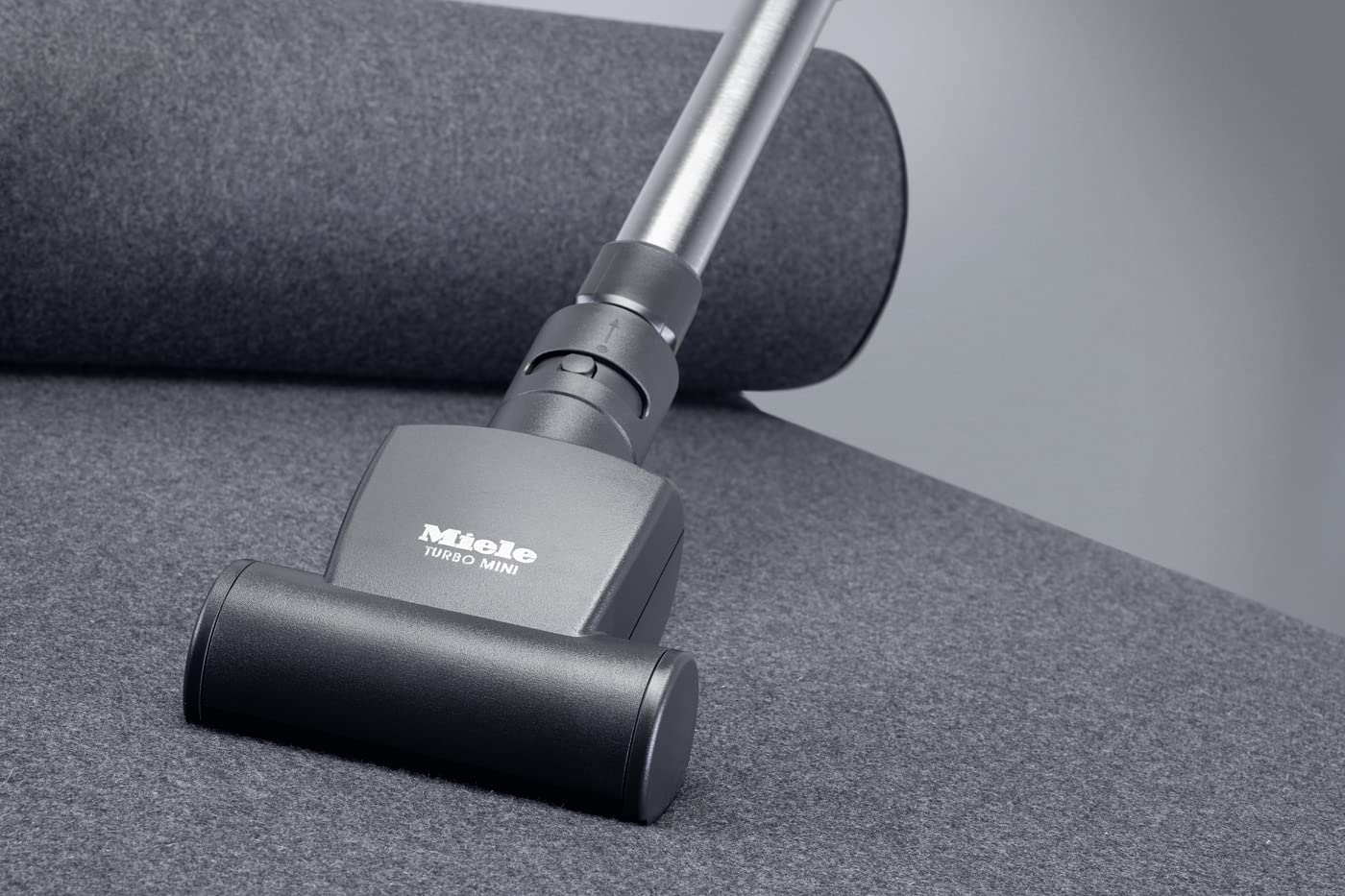 Miele Turbo Mini Turbo Brush STB 101, Attachable Handheld Tool for Pet Hair, Compatible with All Miele Vacuum Cleaners, Black