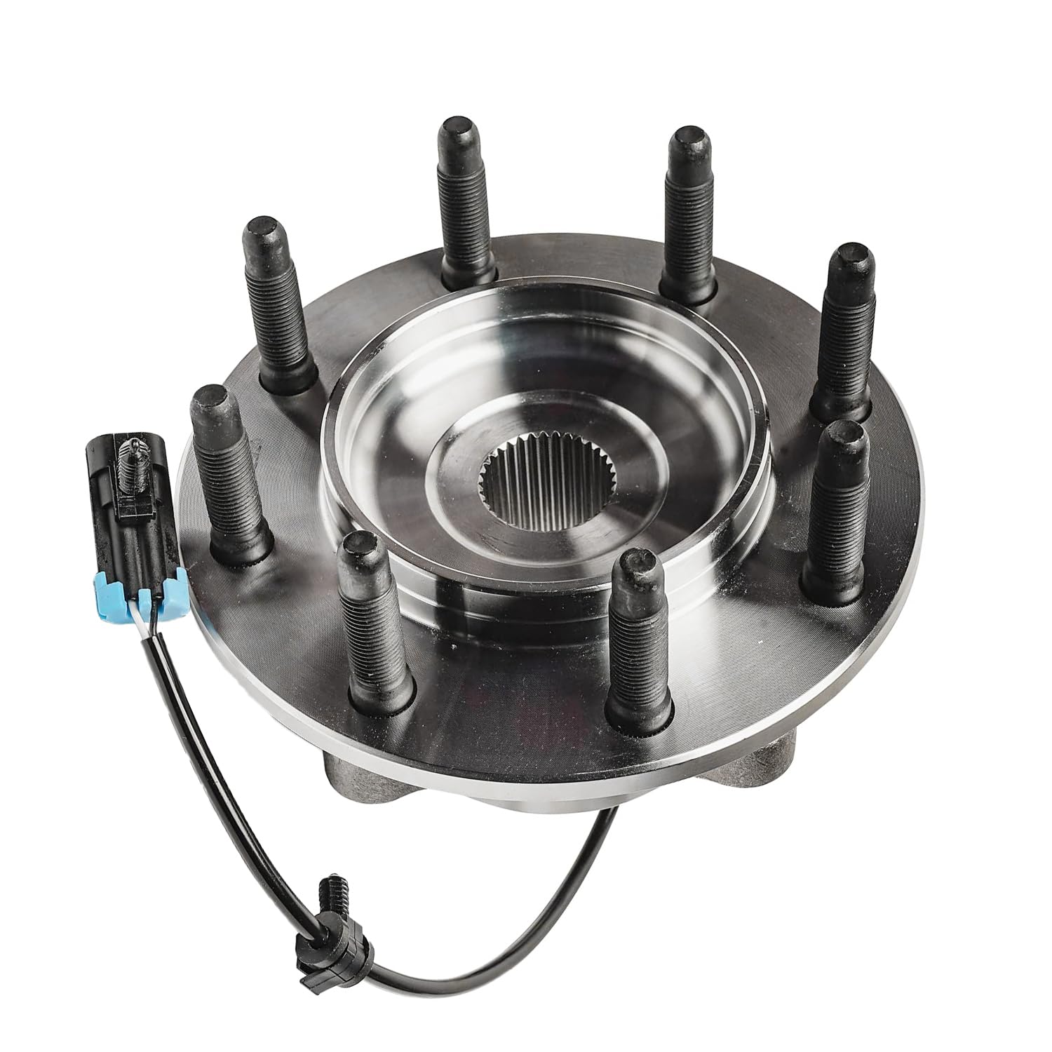 Detroit Axle - 4WD Front Wheel Bearing Hubs for Silverado Sierra 2500 HD 3500 Chevy Avalanche Suburban GMC Yukon XL 2500 Hummer H2 Wheel Bearing and Hubs Assembly Replacement