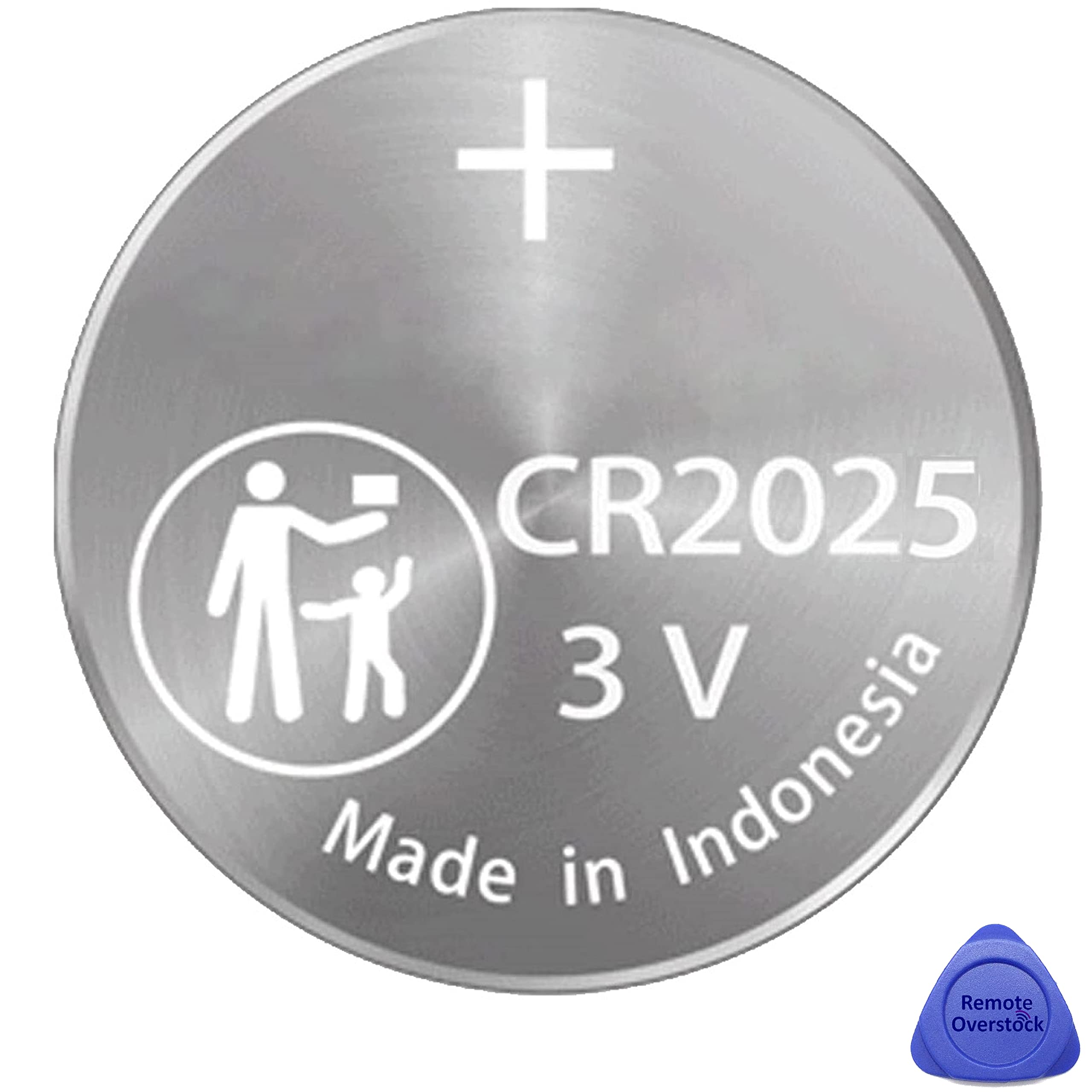 (2 Pack) CR2025 2025 Remote Key FOB Battery OEM Replacement for Mercedes Benz Accessories MB 1995-2015 IYZ-3312 IYZ3312 IYZDC and P/N’s: 5WK47283 20490562029999 20490511049999 (Fits 2, 3 or 4 Button)