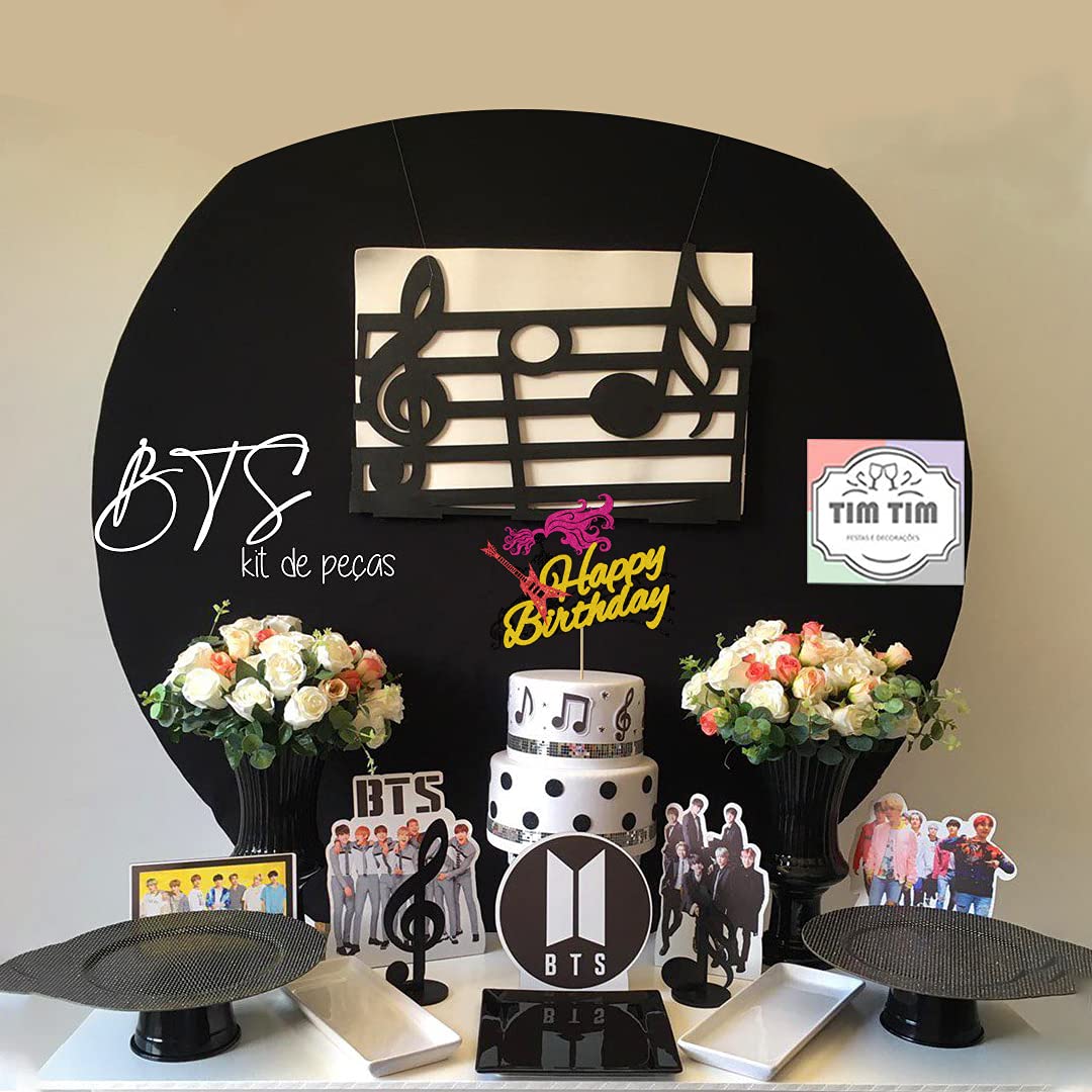 Guitar Cake Topper Rock and Roll Theme cake decorations Sign Musical Notes Player Cake Decorations for Musical Birthday Party Decor Man Boy Girl Birthday Party Supplies
